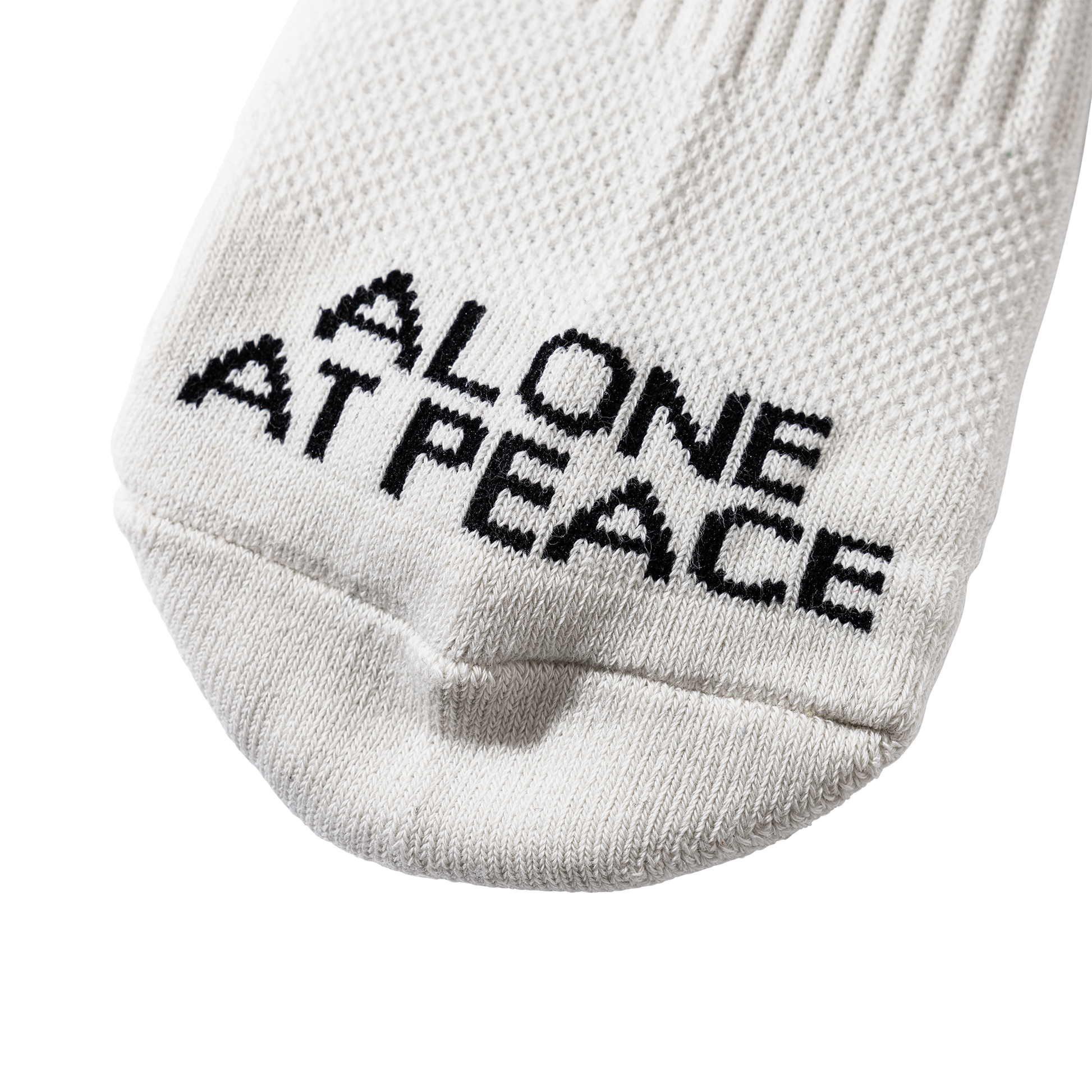 MARKET clothing brand ALONE AT PEACE SOCKS. Find more graphic tees, socks, hats and small goods at MarketStudios.com. Formally Chinatown Market. 