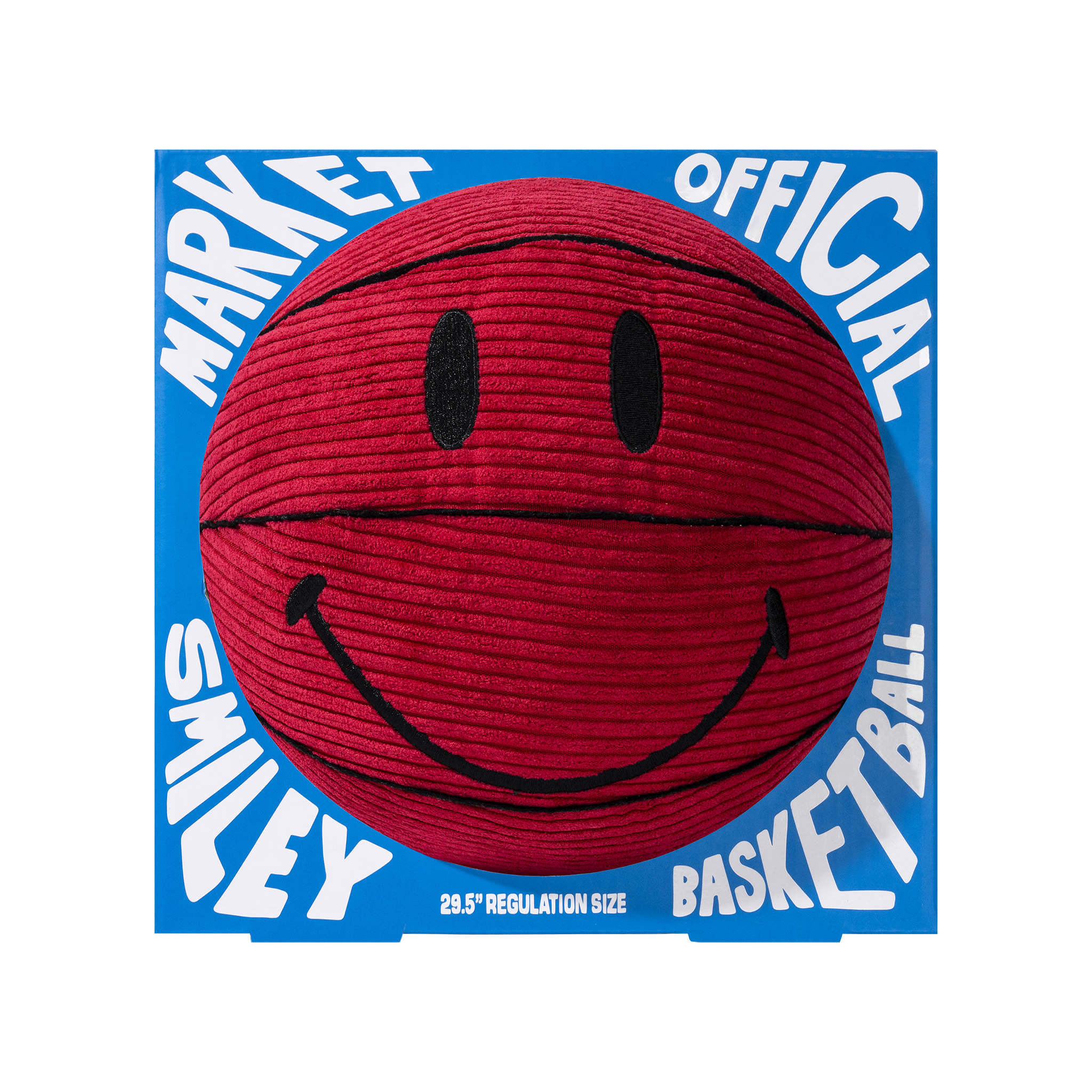 MARKET clothing brand SMILEY DEVIL PLUSH BASKETBALL. Find more homegoods and graphic tees at MarketStudios.com. Formally Chinatown Market. 