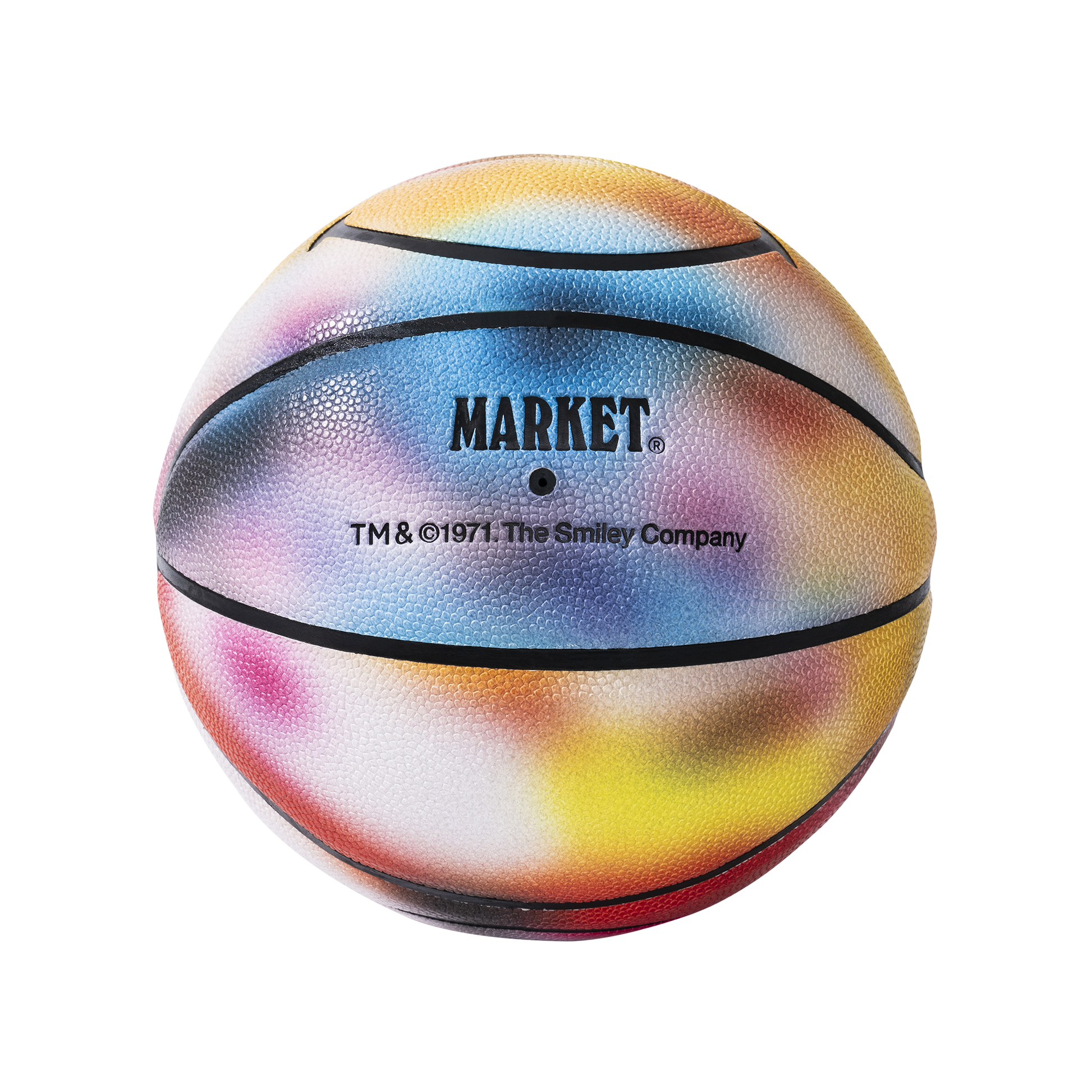 MARKET clothing brand SMILEY NEAR SIGHTED BASKETBALL. Find more basketballs, sporting goods, homegoods and graphic tees at MarketStudios.com. Formally Chinatown Market. 