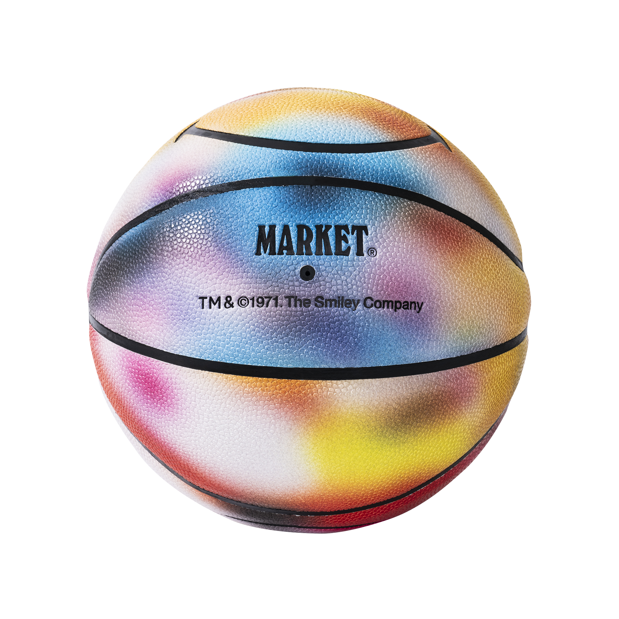 MARKET clothing brand SMILEY NEAR SIGHTED BASKETBALL. Find more basketballs, sporting goods, homegoods and graphic tees at MarketStudios.com. Formally Chinatown Market. 