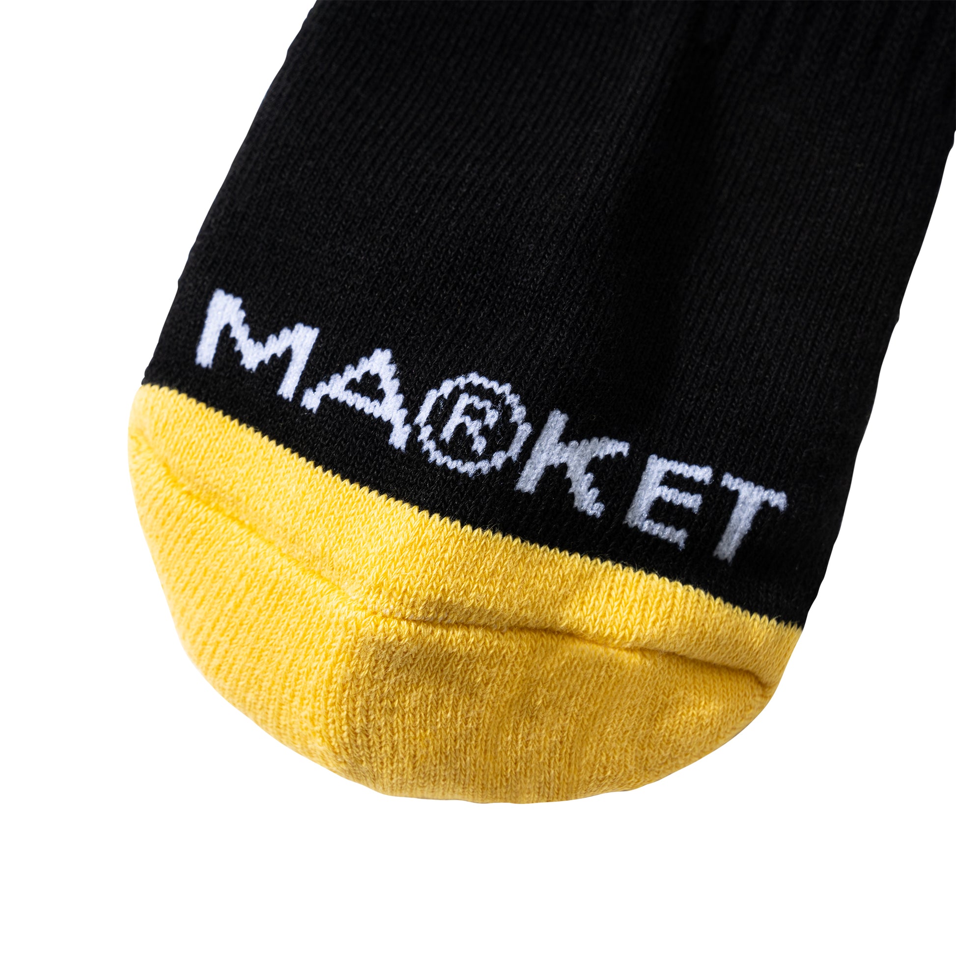 MARKET clothing brand SMILEY SUNRISE SOCKS. Find more graphic tees, socks, hats and small goods at MarketStudios.com. Formally Chinatown Market.