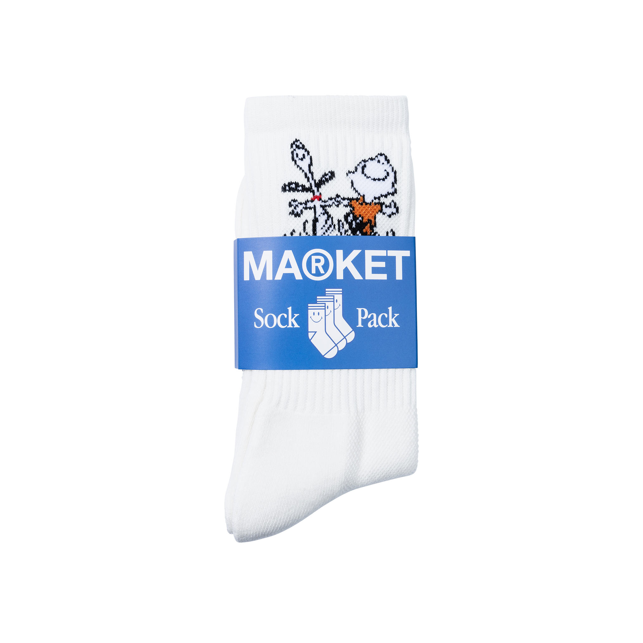 MARKET clothing brand PEANUTS SNOOPY CHARLIE DANCE SOCKS). Find more graphic tees, socks, hats and small goods at MarketStudios.com. Formally Chinatown Market. 

