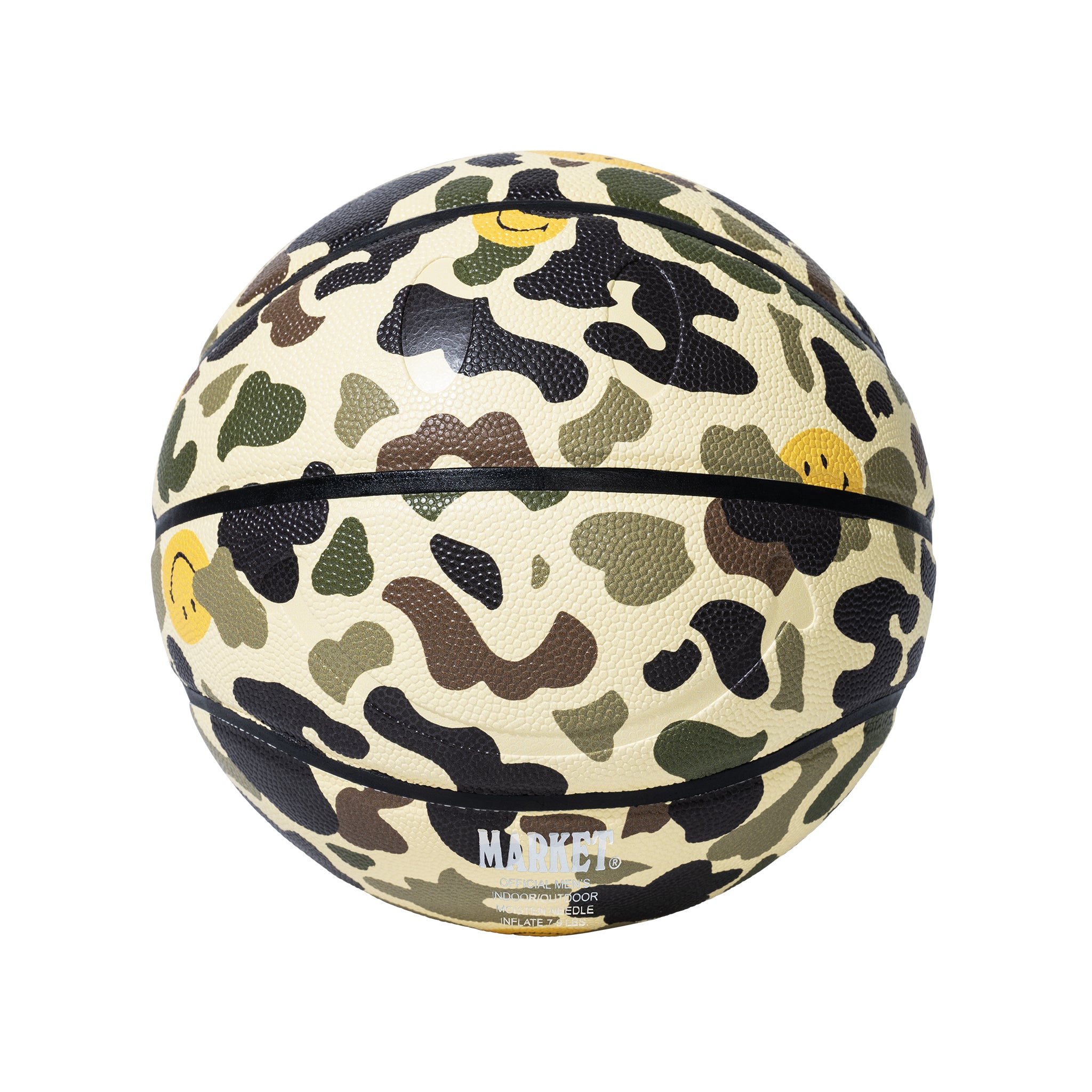 SMILEY CAMO BASKETBALL