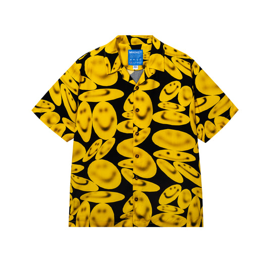 MARKET clothing brand SMILEY AFTERHOURS SS BUTTON UP. Find more graphic tees, hats, hoodies and more at MarketStudios.com. Formally Chinatown Market.