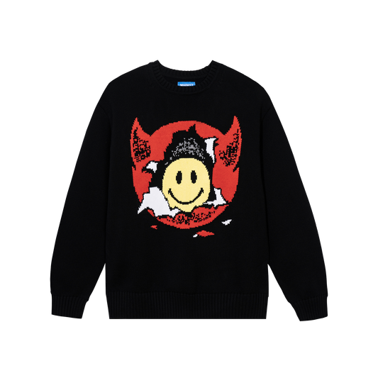 SMILEY INNER PEACE SWEATER