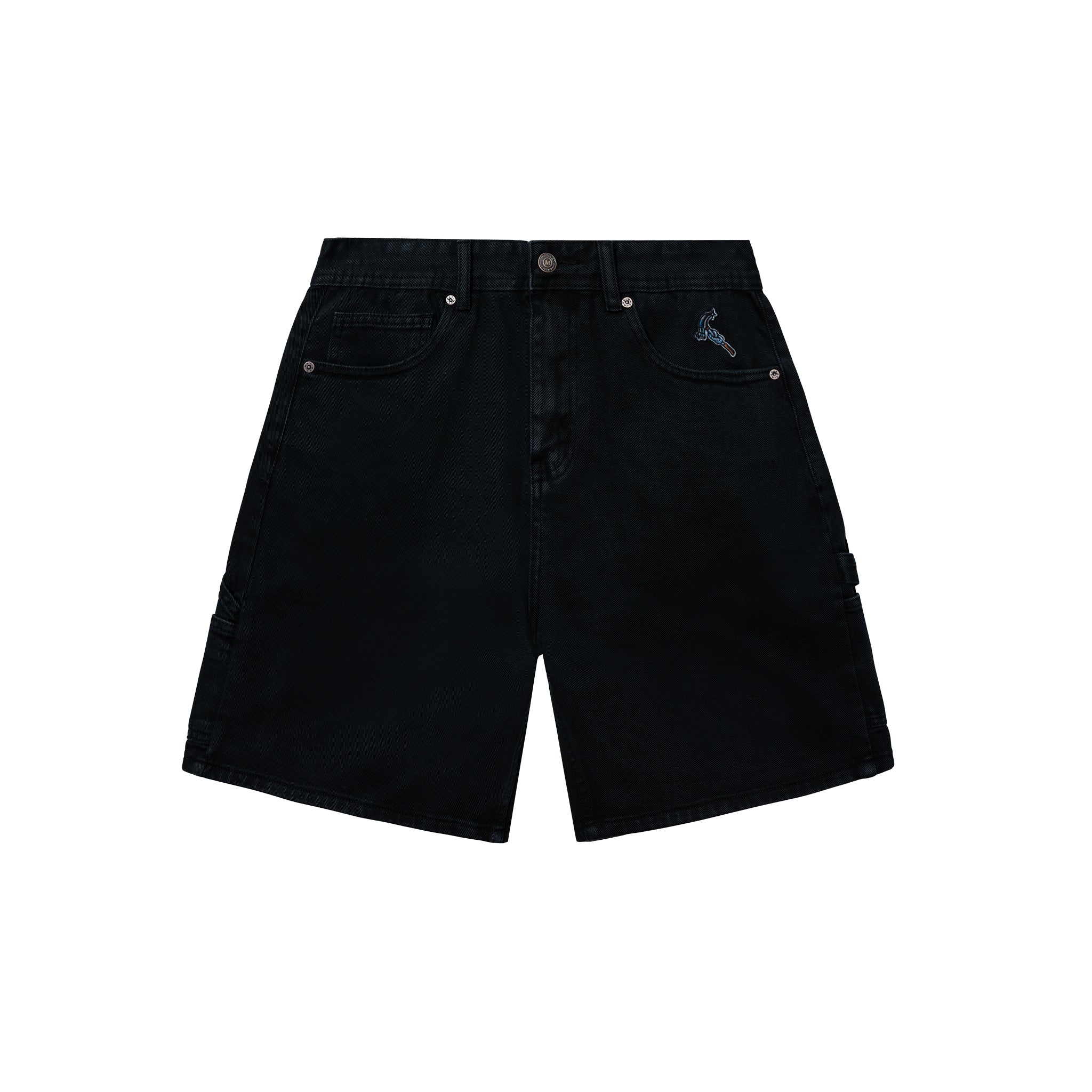 MARKET clothing brand HARDWARE CARPENTER SHORTS. Find more graphic tees, sweatpants, shorts and more bottoms at MarketStudios.com. Formally Chinatown Market. 