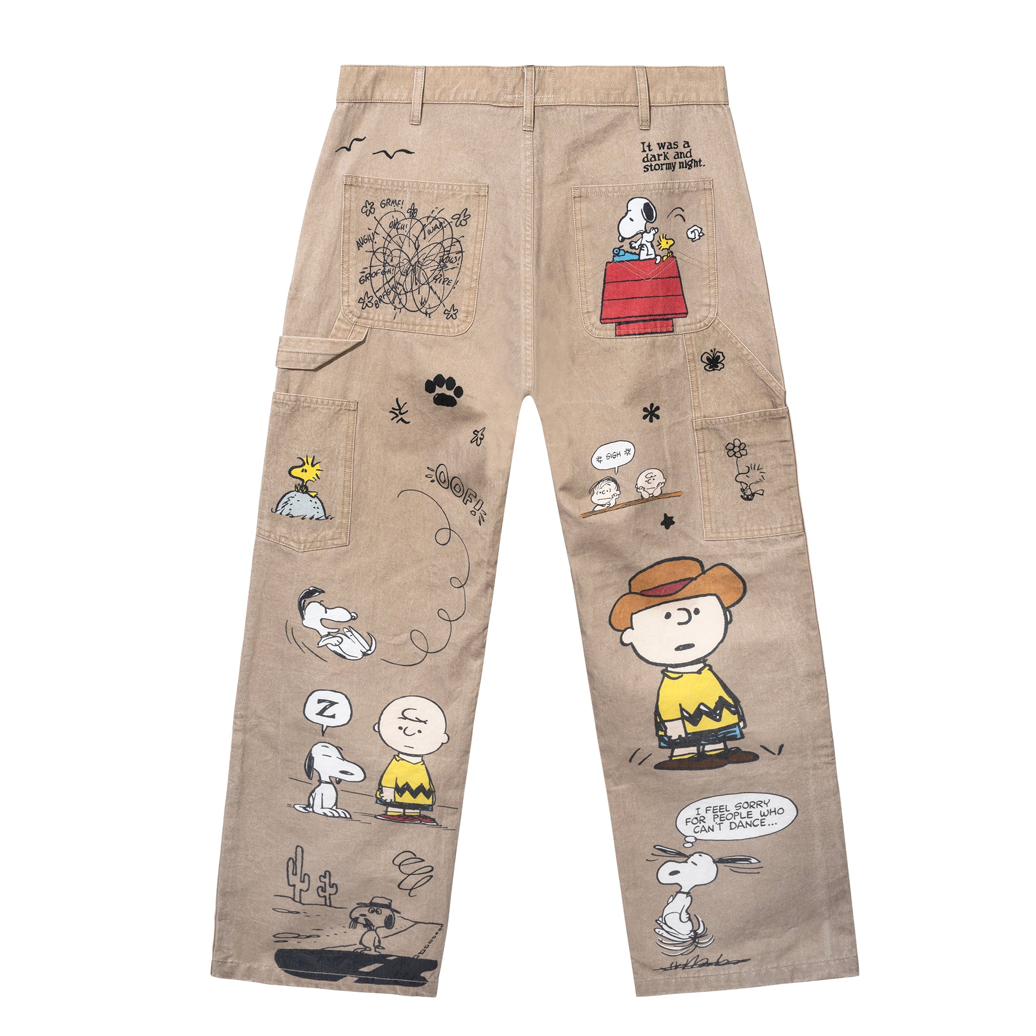 MARKET clothing brand PEANUTS SENIOR PANTS. Find more graphic tees and hoodies at MarketStudios.com. Formally Chinatown Market.