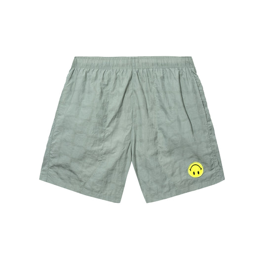 MARKET clothing brand SMILEY GRAND SLAM SHORTS. Find more graphic tees, sweatpants, shorts and more bottoms at MarketStudios.com. Formally Chinatown Market.