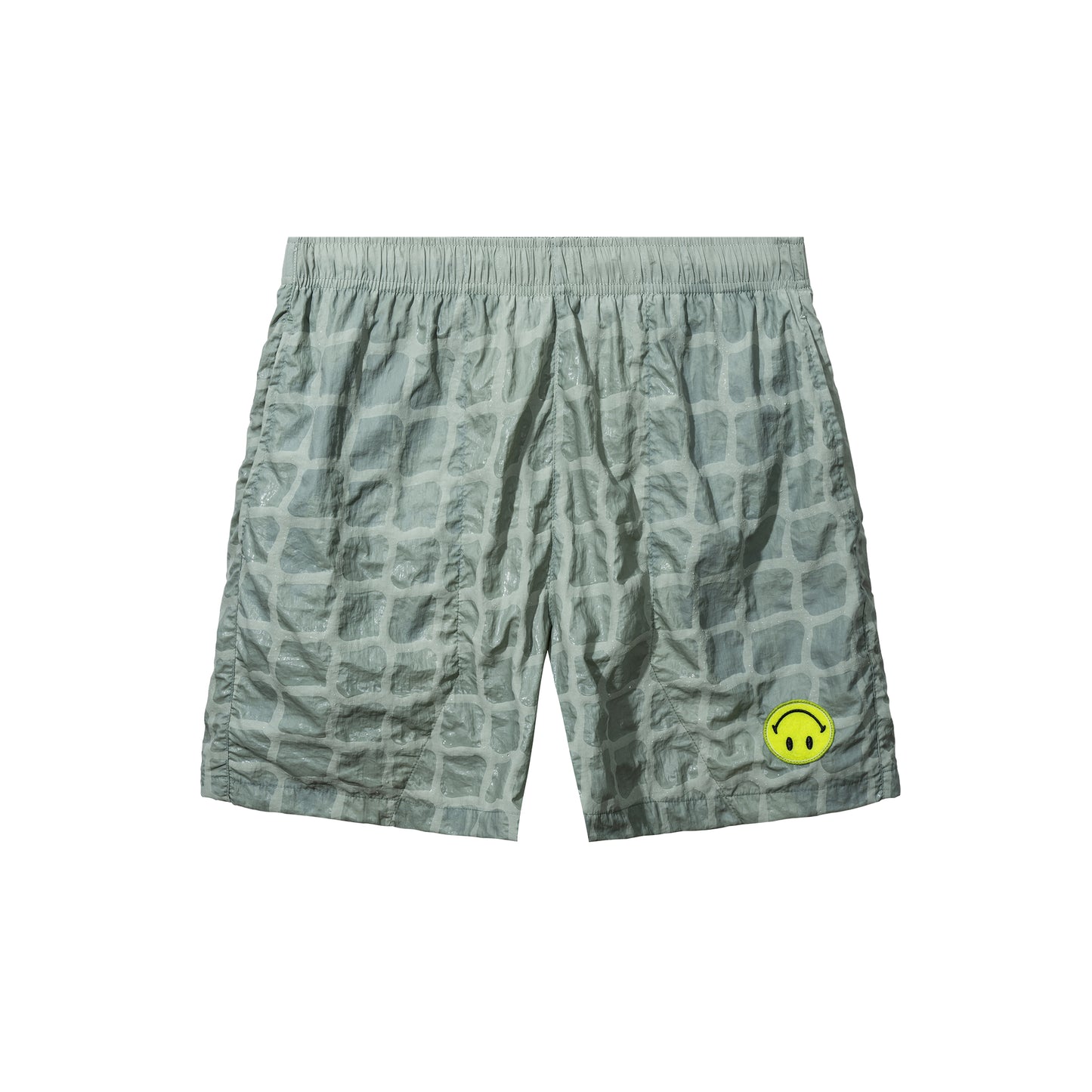 MARKET clothing brand SMILEY GRAND SLAM SHORTS. Find more graphic tees, sweatpants, shorts and more bottoms at MarketStudios.com. Formally Chinatown Market.