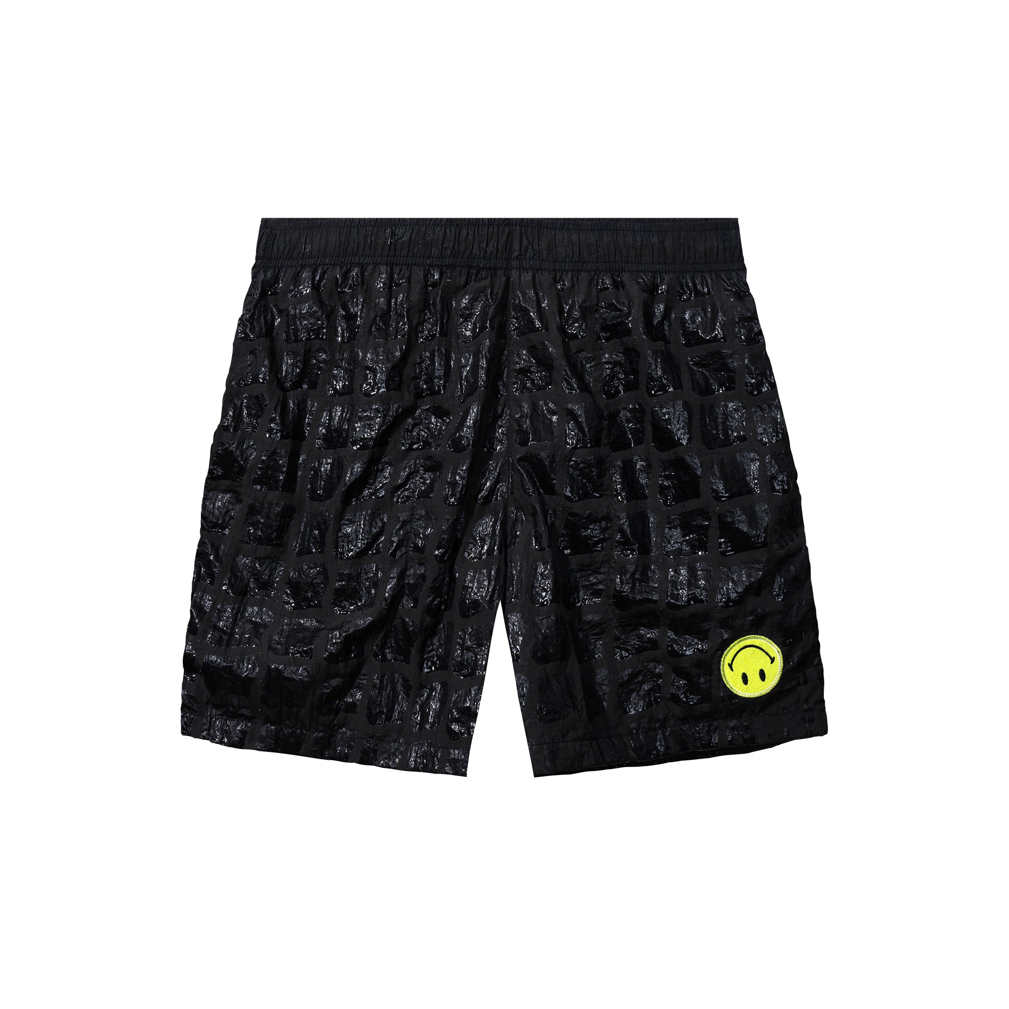 MARKET clothing brand SMILEY GRAND SLAM SHORTS. Find more graphic tees, sweatpants, shorts and more bottoms at MarketStudios.com. Formally Chinatown Market.