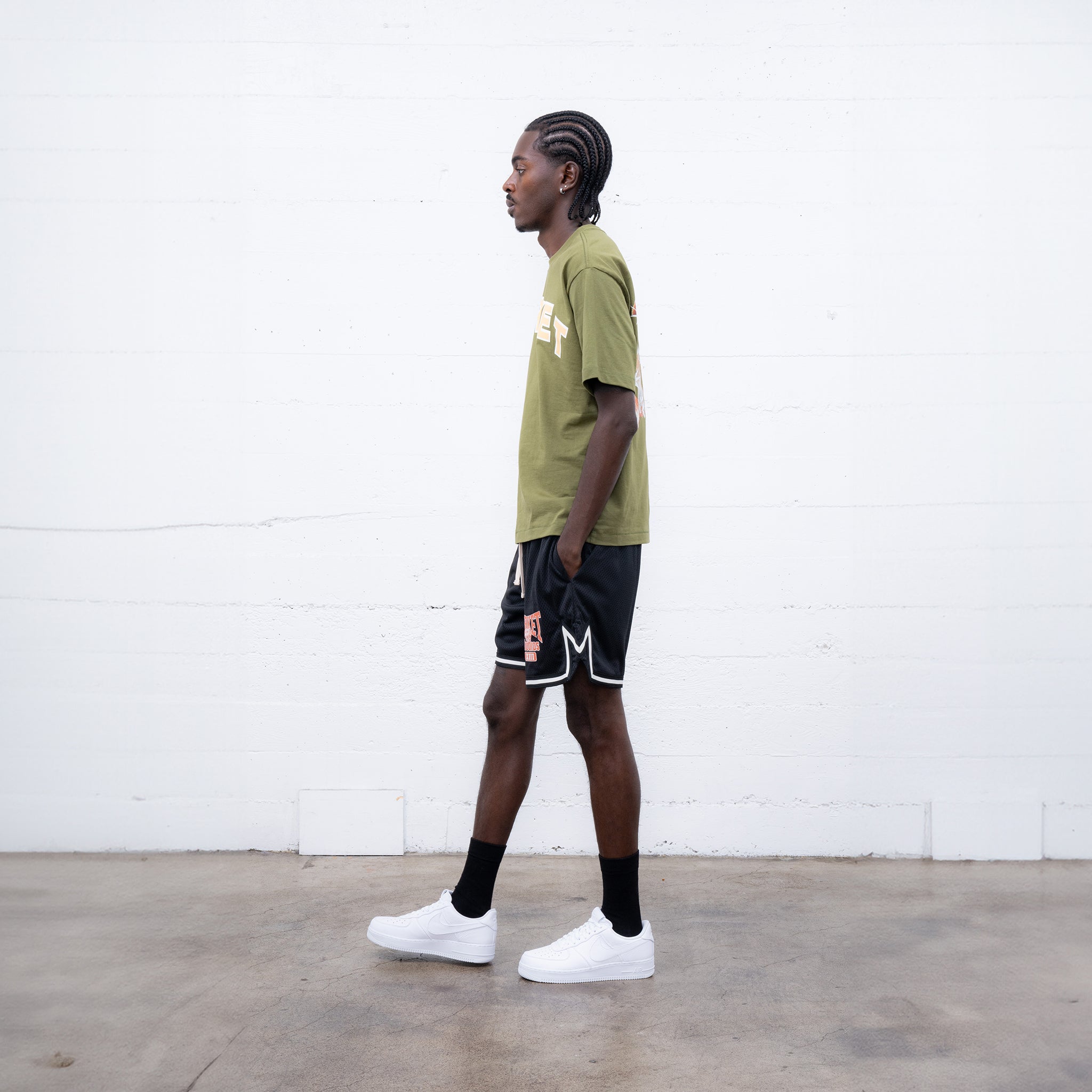 MARKET clothing brand MARKET STUDIOS GAME SHORTS. Find more graphic tees, sweatpants, shorts and more bottoms at MarketStudios.com. Formally Chinatown Market. 