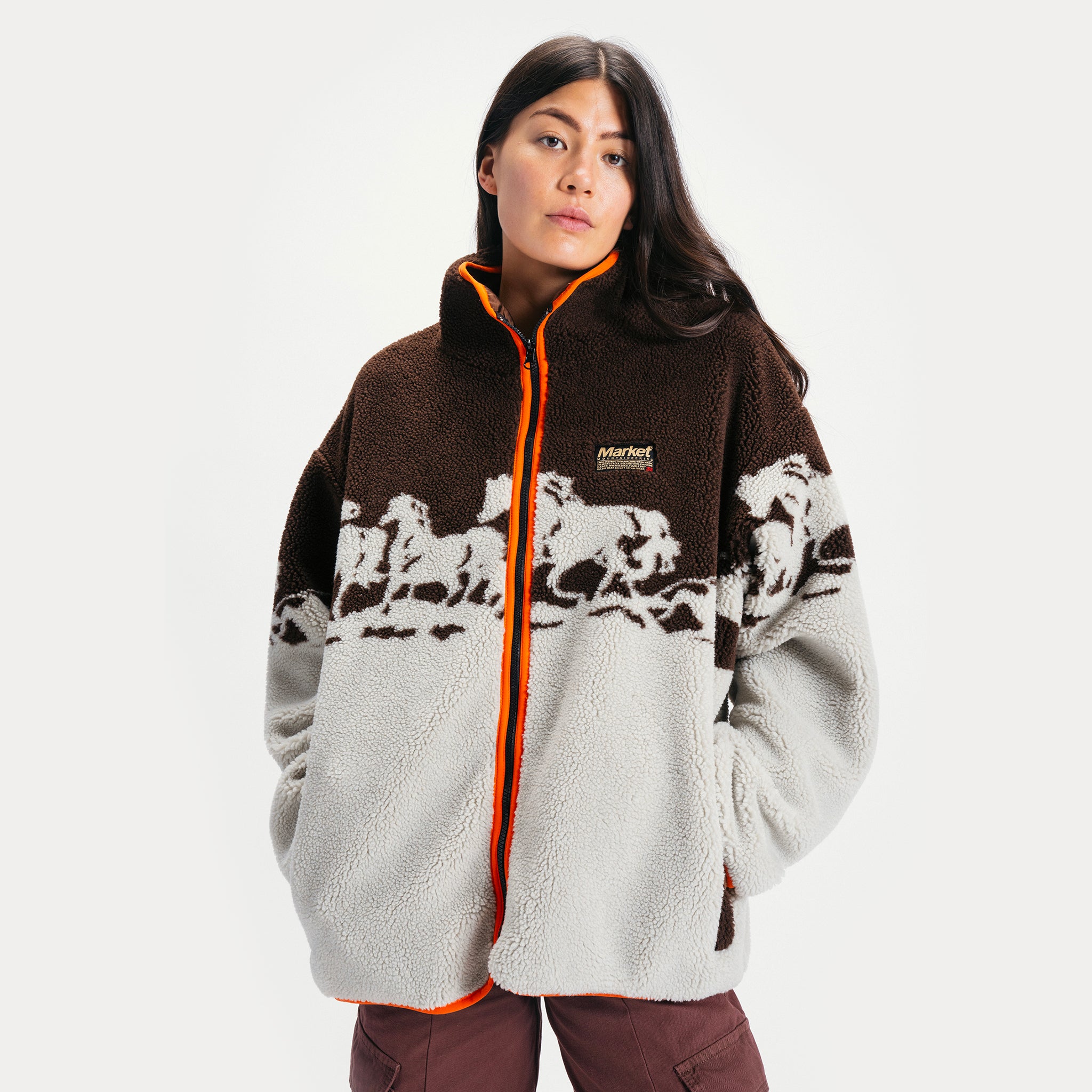 Maxxsel Men's Sherpa Lined Polar Fleece Jacket M1015 – Good's Store Online