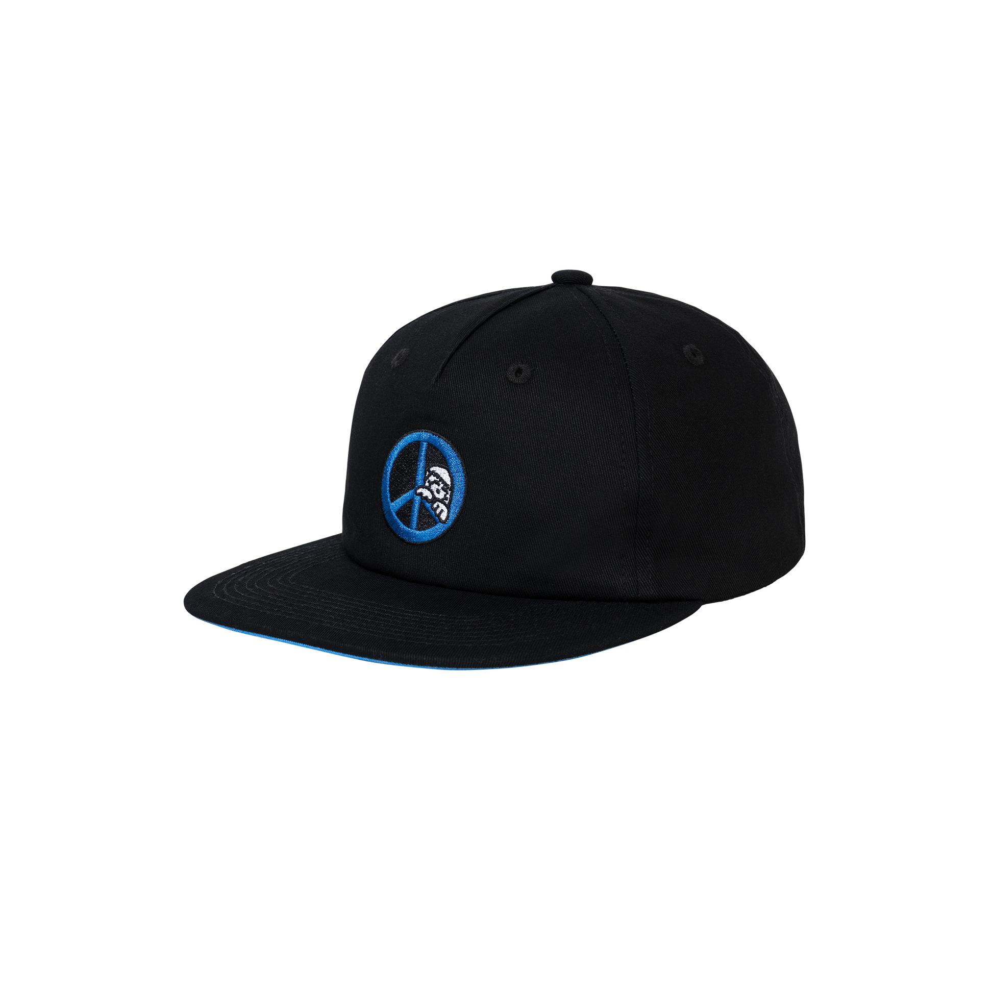 Peace Strapback Hat | Black