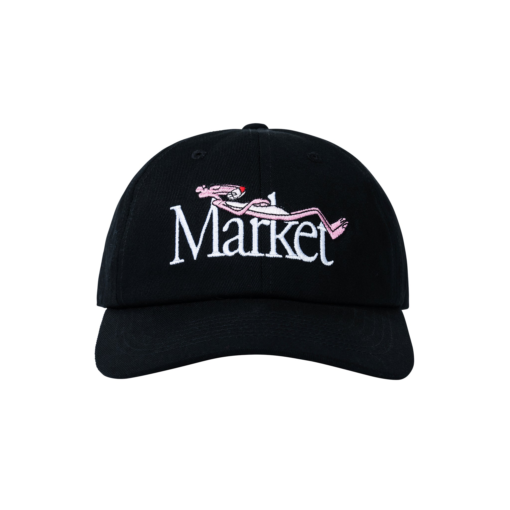 MARKET clothing brand PINK PANTHER SLEEPY 6 PANEL HAT. Find more graphic tees, hats, beanies, hoodies at MarketStudios.com. Formally Chinatown Market. 