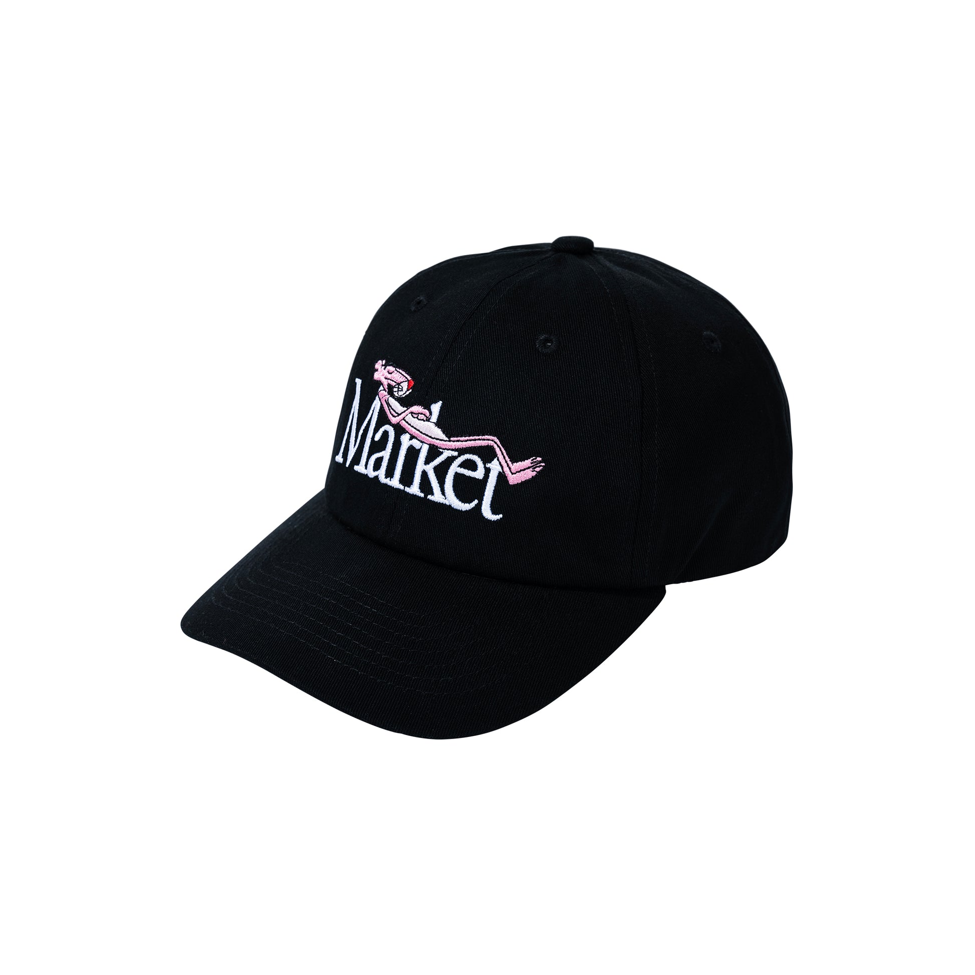 MARKET clothing brand PINK PANTHER SLEEPY 6 PANEL HAT. Find more graphic tees, hats, beanies, hoodies at MarketStudios.com. Formally Chinatown Market. 