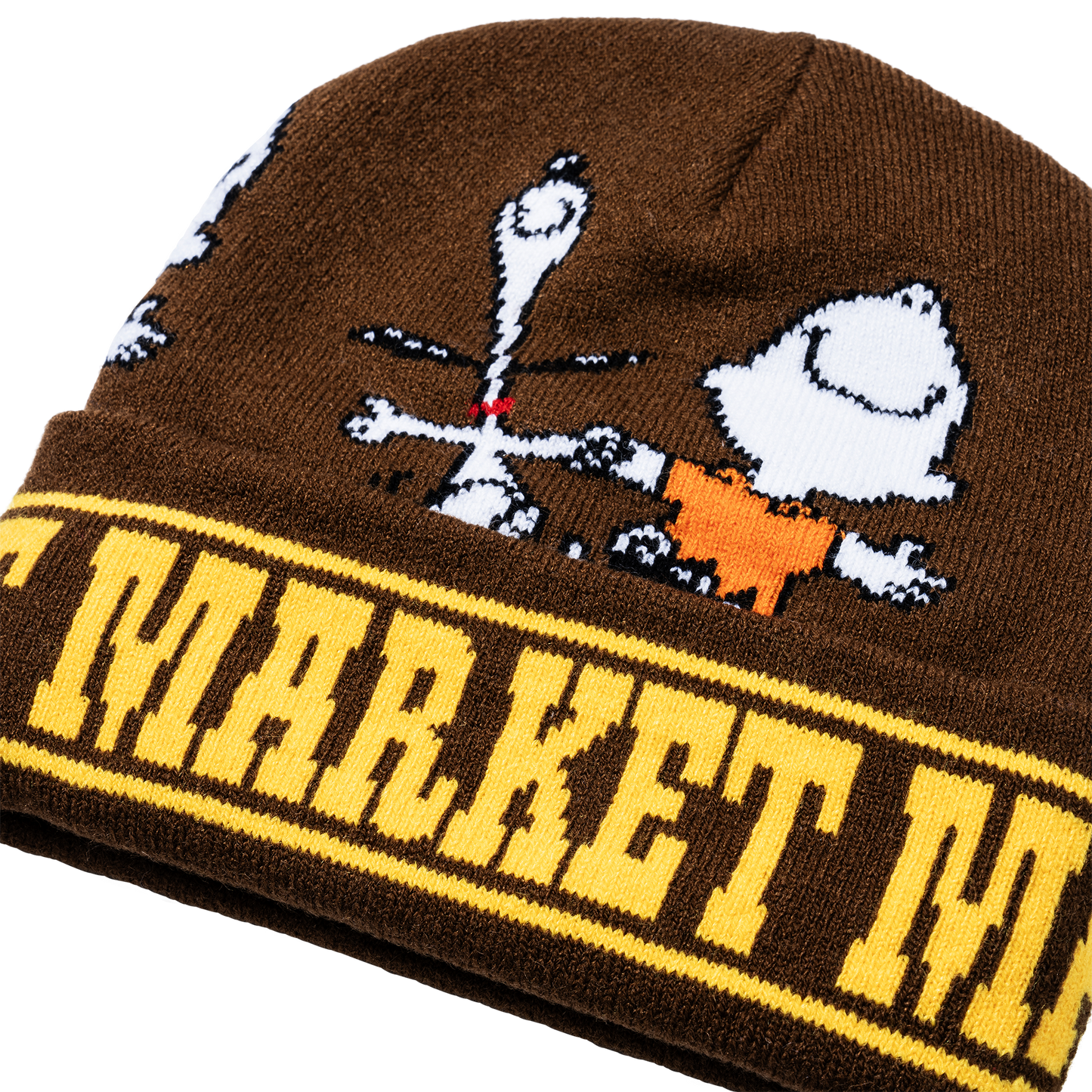 MARKET clothing brand PEANUTS DANCING BEANIE. Find more graphic tees, hats, beanies, hoodies at MarketStudios.com. Formally Chinatown Market. 
