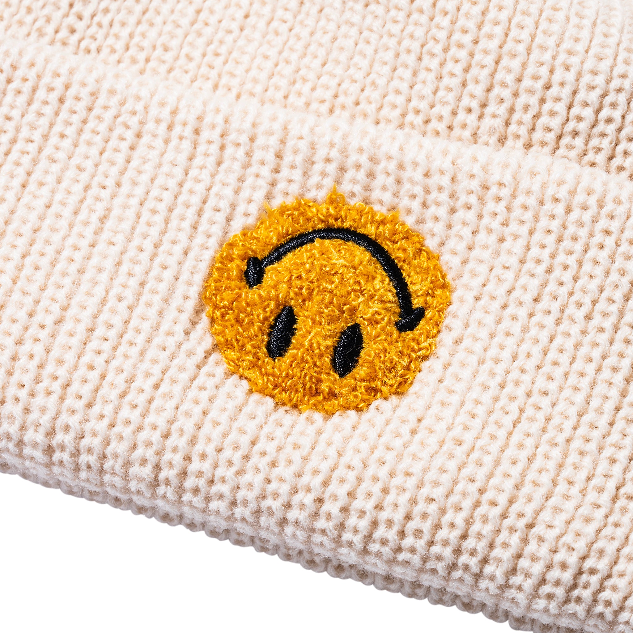 SMILEY UPSIDE DOWN BEANIE