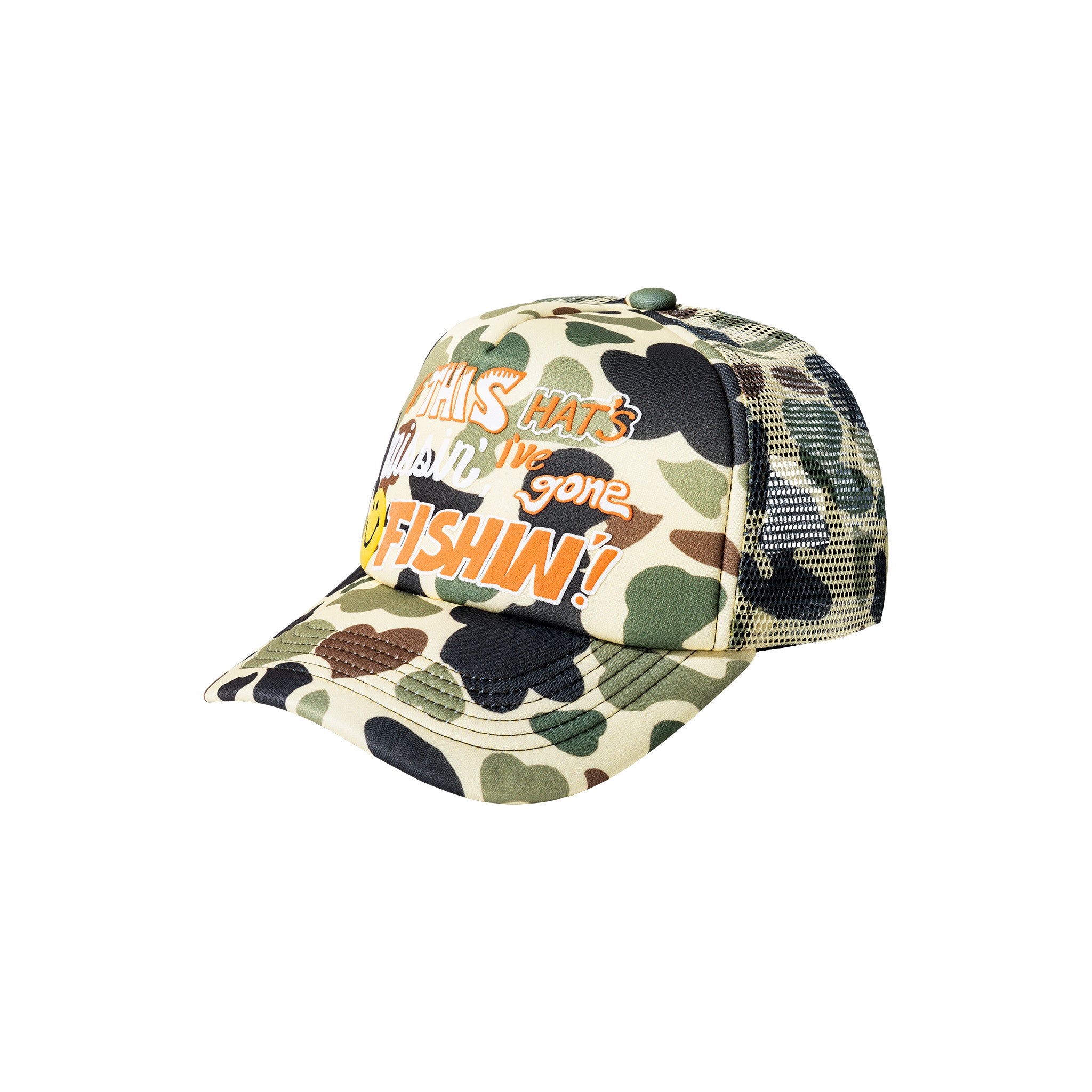 SMILEY CAMO TRUCKER