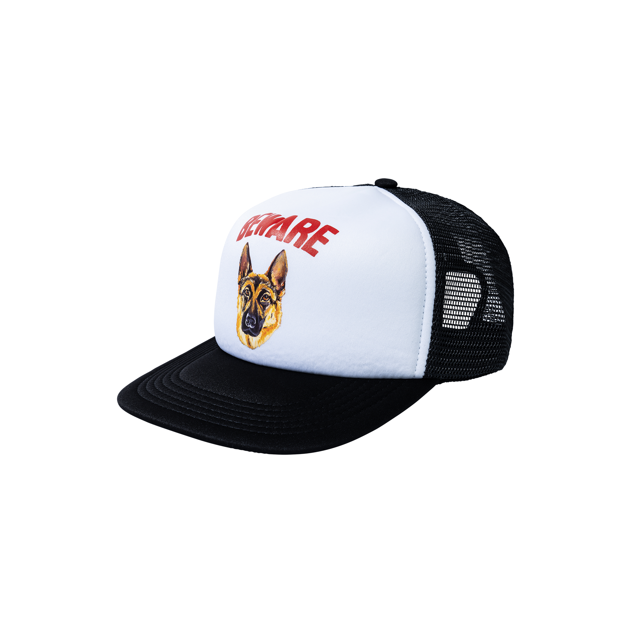 BEWARE SIGN TRUCKER HAT