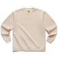 MINIMAL EMBOSS PRINT FLEECE CREWNECK