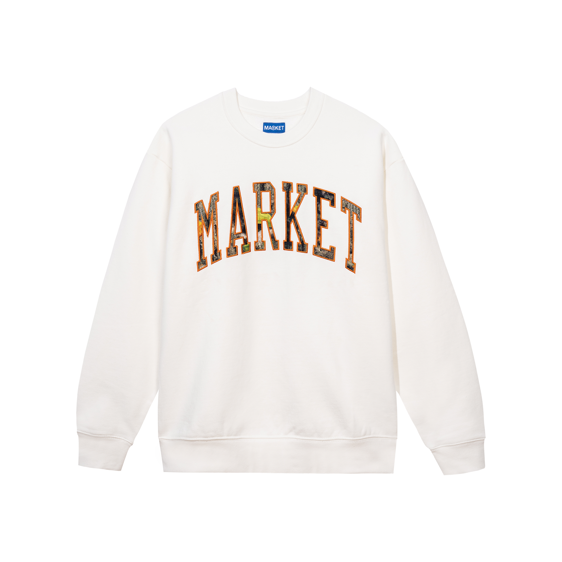 MARKET clothing brand FAUXTREE ARC CREWNECK SWEATSHIRT. Find more graphic tees and hoodies at MarketStudios.com. Formally Chinatown Market.