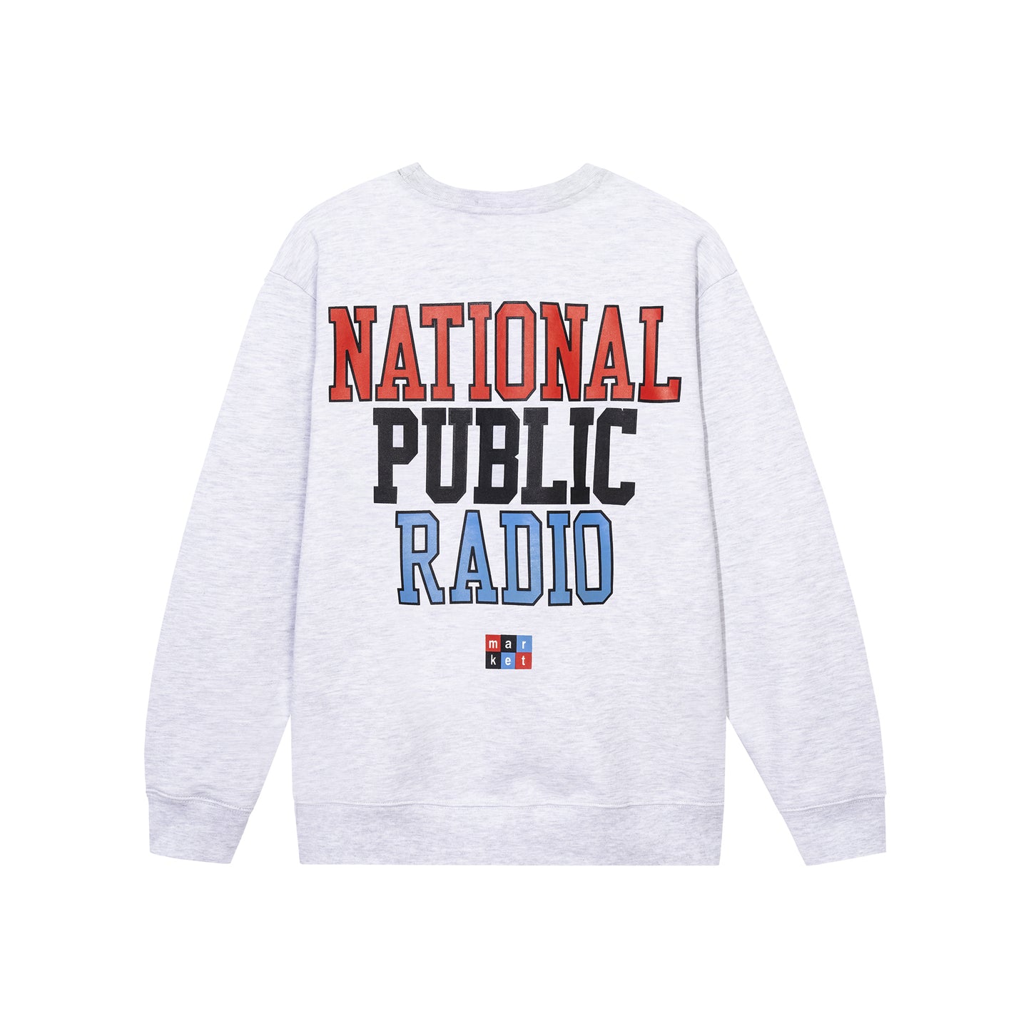 MARKET clothing brand NPR FACTS CREWNECK SWEATSHIRT. Find more graphic tees and hoodies at MarketStudios.com. Formally Chinatown Market.