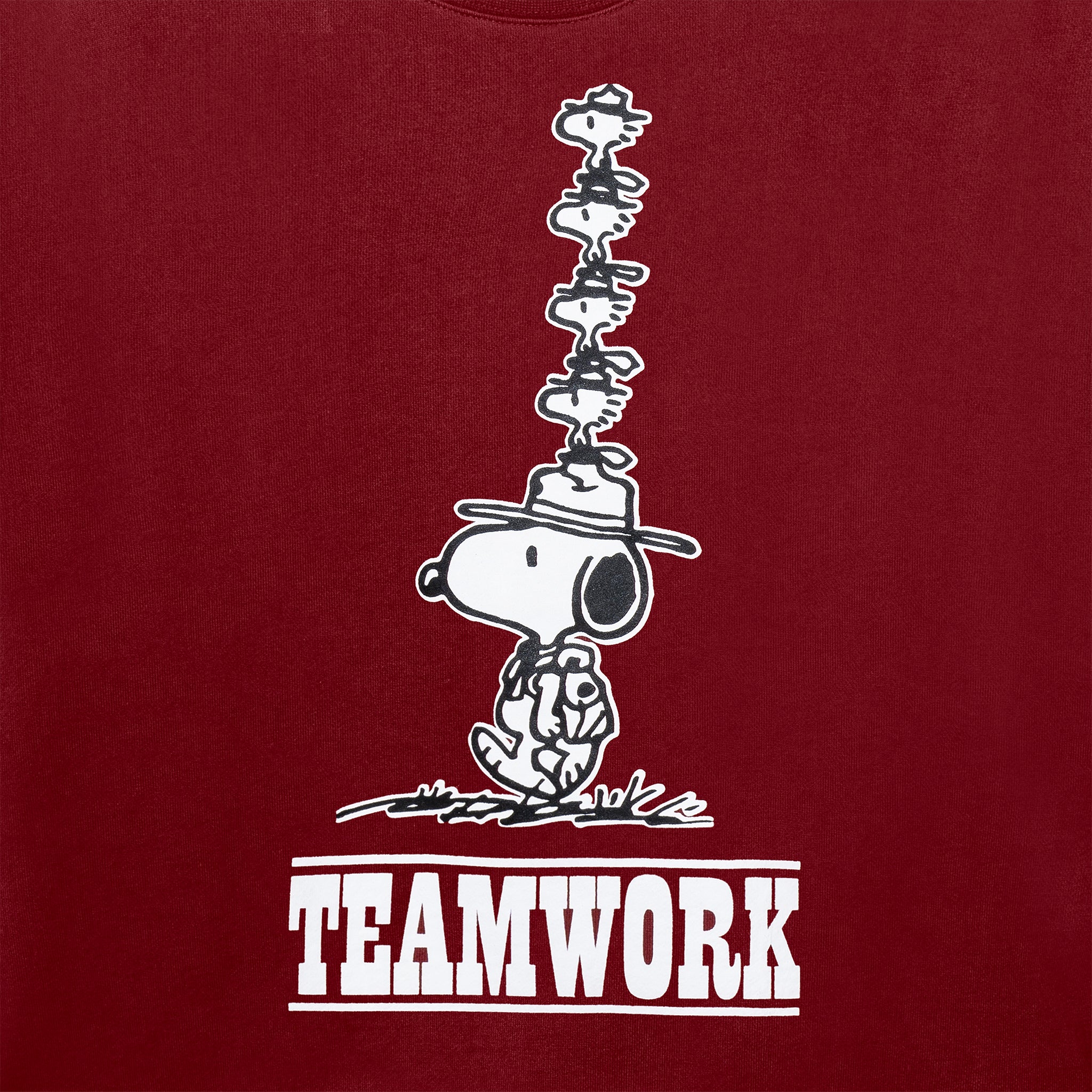 MARKET clothing brand PEANUTS TEAMWORK CREWNECK. Find more graphic tees and hoodies at MarketStudios.com. Formally Chinatown Market.