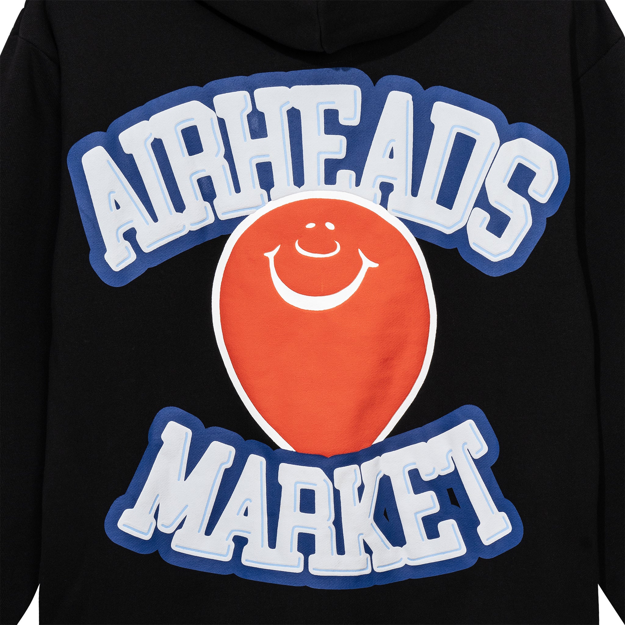 MARKET clothing brand AIRHEADS FLAVOR BLASTED PUFF PRINT HOODIE. Find more graphic tees, hats and more at MarketStudios.com. Formally Chinatown Market.