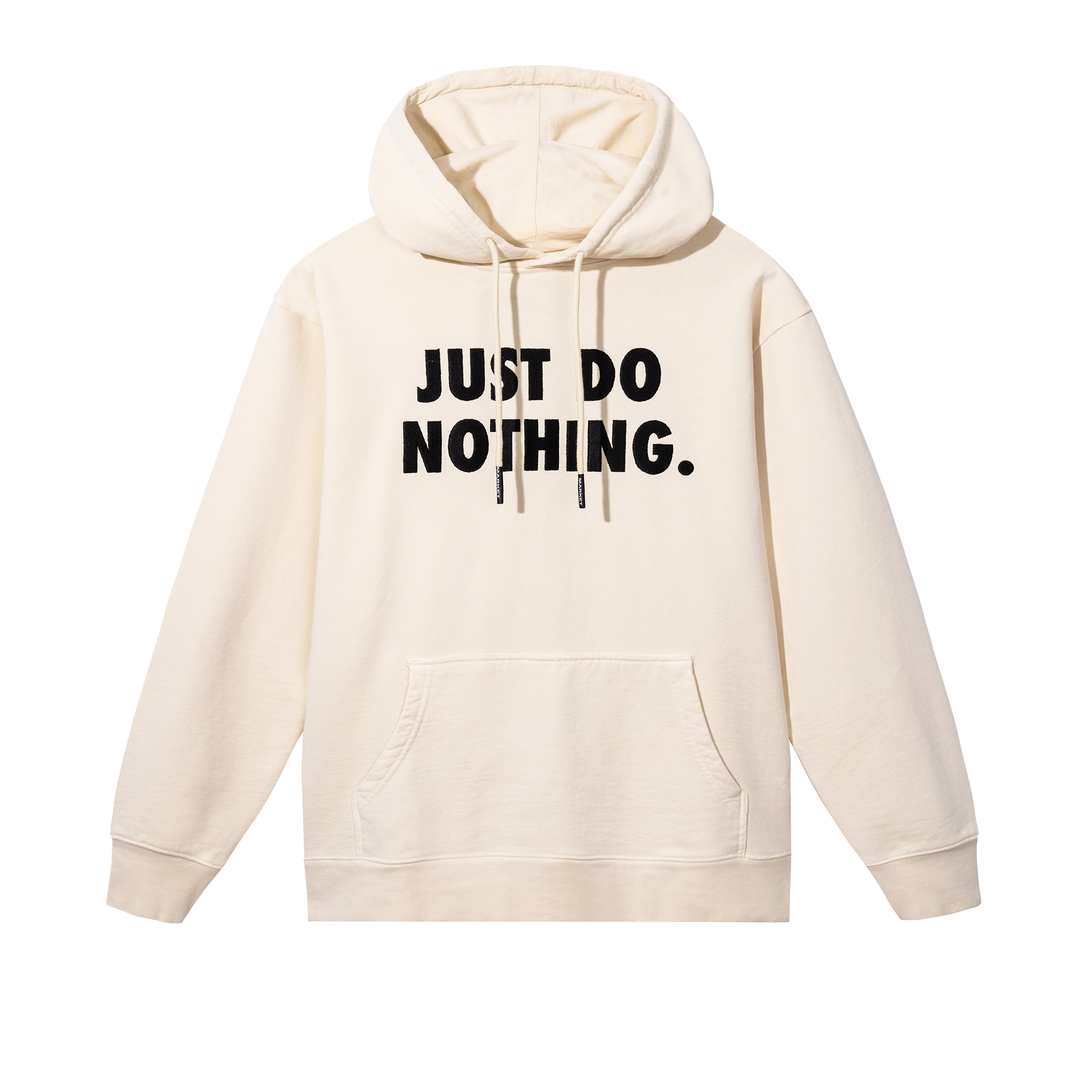 MARKET clothing brand JUST DO NOTHING HOODIE. Find more graphic tees, hats and more at MarketStudios.com. Formally Chinatown Market.