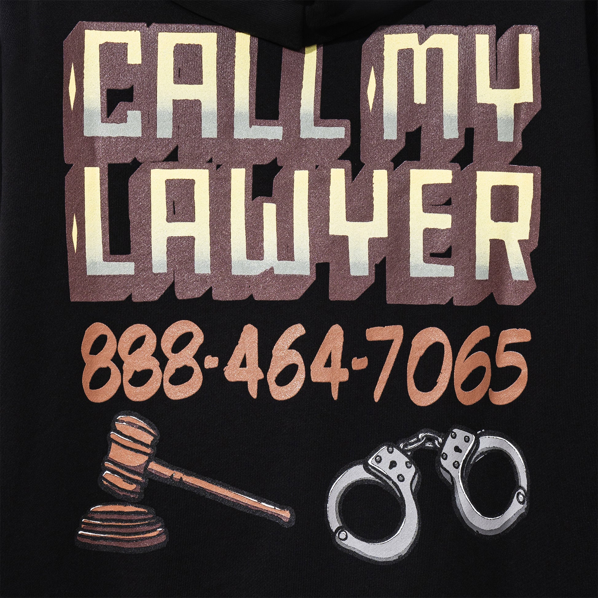 MARKET clothing brand CALL MY LAWYER SIGN HOODIE. Find more graphic tees, hats and more at MarketStudios.com. Formally Chinatown Market.