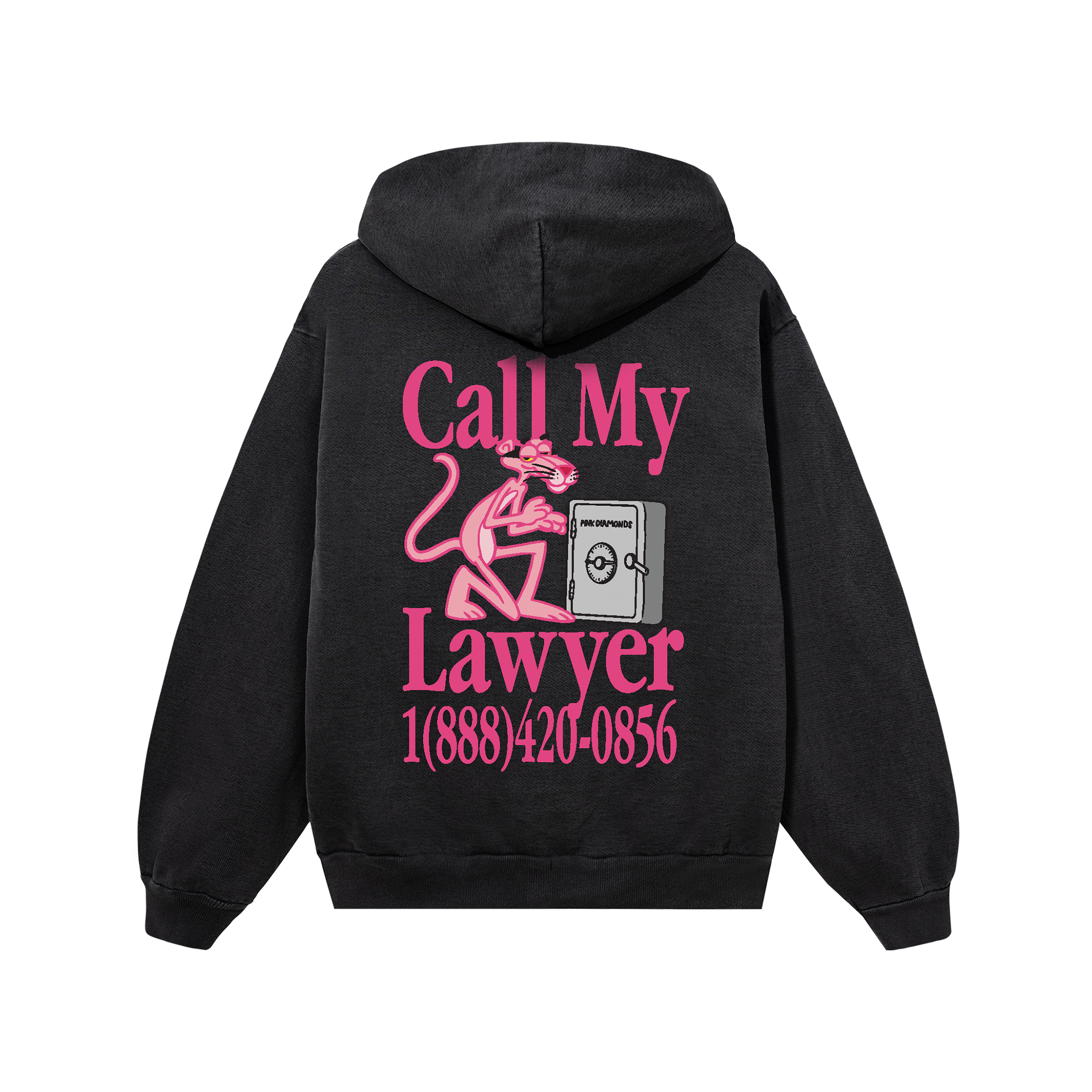 PINK PANTHER CALL MY LAWYER HOODIE