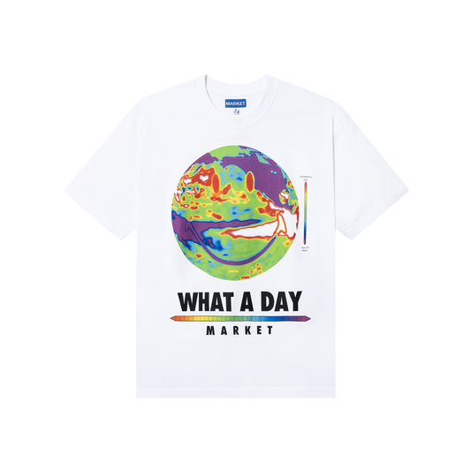 SMILEY WHAT A DAY T-SHIRT