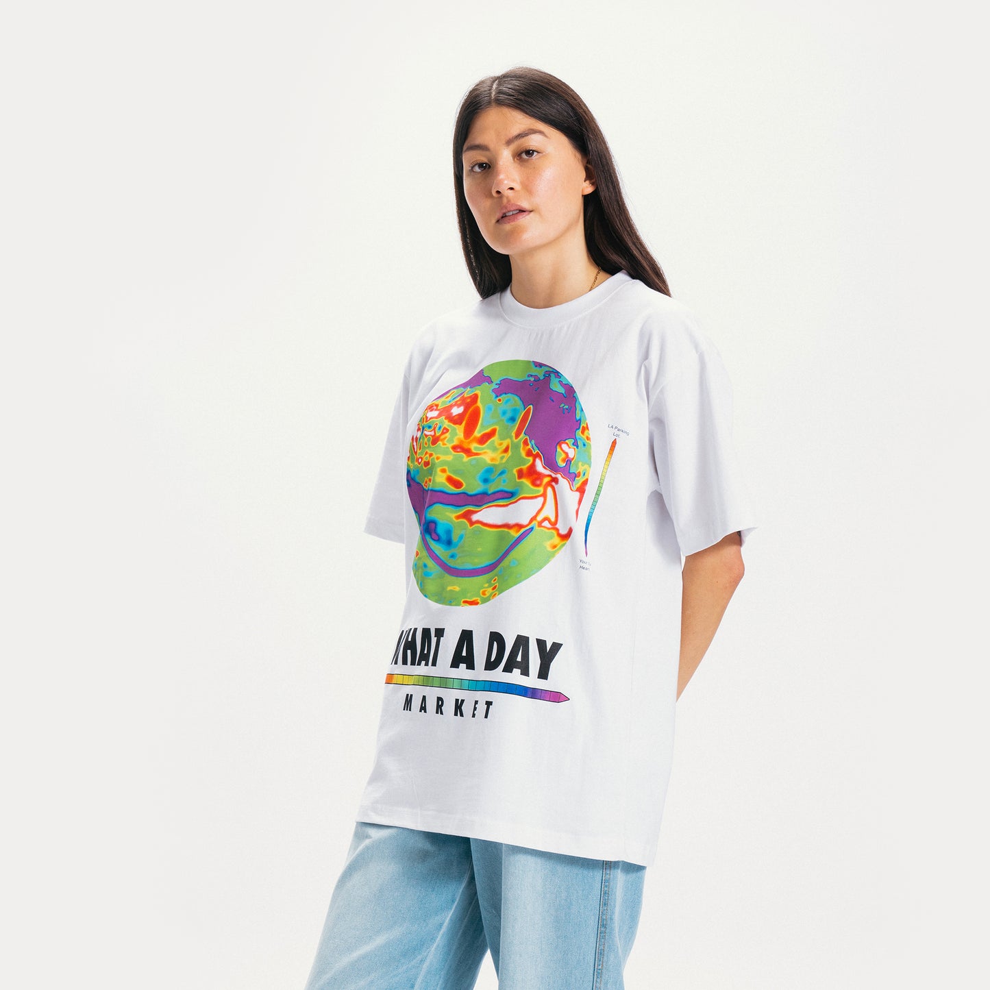 SMILEY WHAT A DAY T-SHIRT