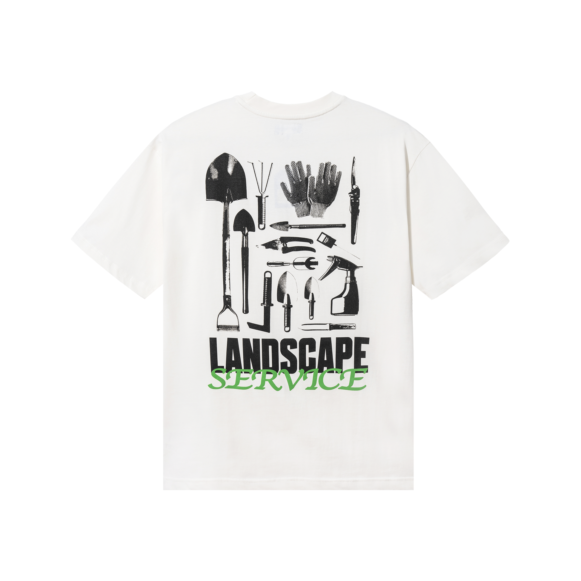 MARKET clothing brand LANDSCAPE SERVICE POCKET T-SHIRT. Find more graphic tees, hats, hoodies and more at MarketStudios.com. Formally Chinatown Market.