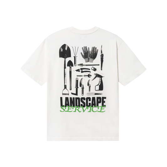 MARKET clothing brand LANDSCAPE SERVICE POCKET T-SHIRT. Find more graphic tees, hats, hoodies and more at MarketStudios.com. Formally Chinatown Market.