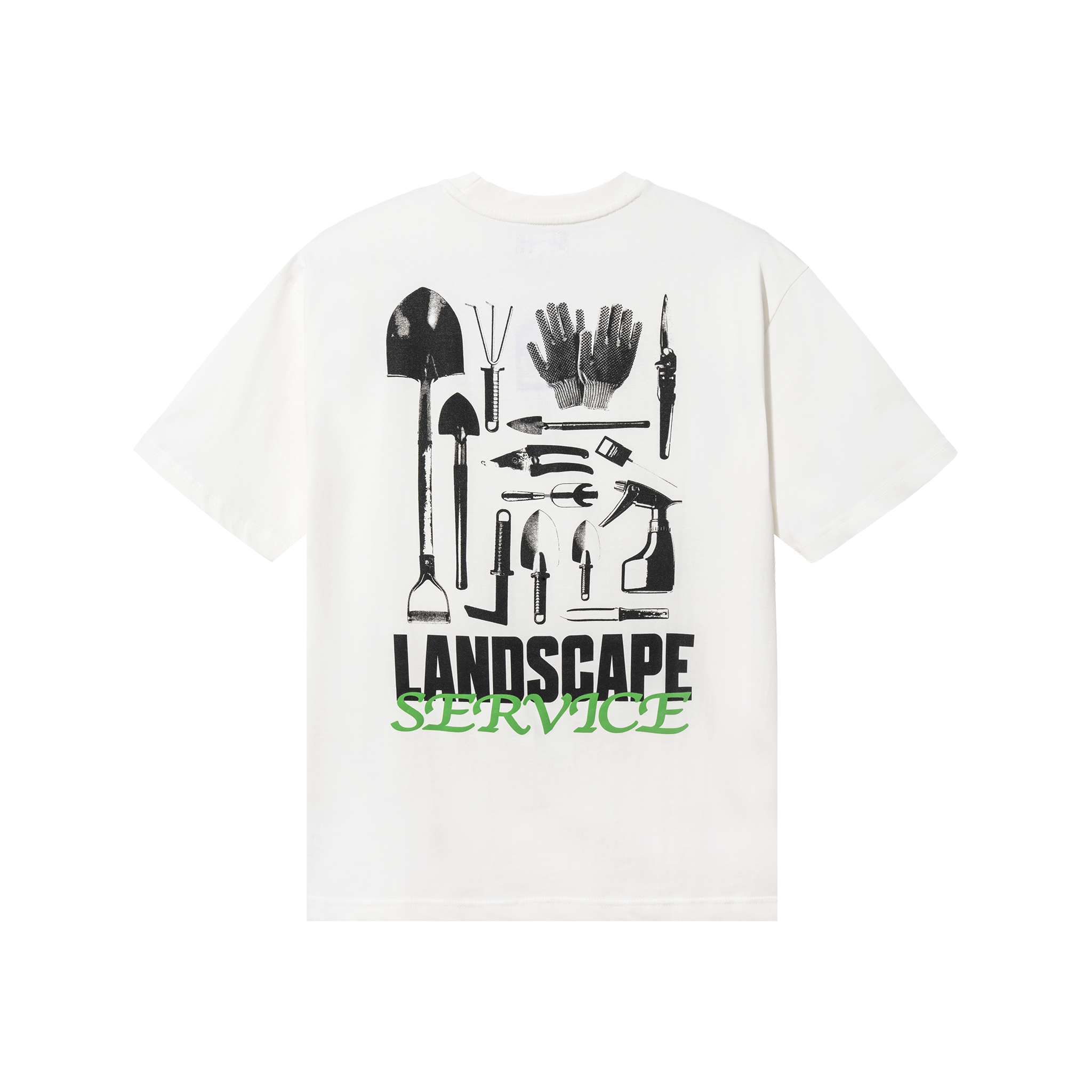 MARKET clothing brand LANDSCAPE SERVICE POCKET T-SHIRT. Find more graphic tees, hats, hoodies and more at MarketStudios.com. Formally Chinatown Market.