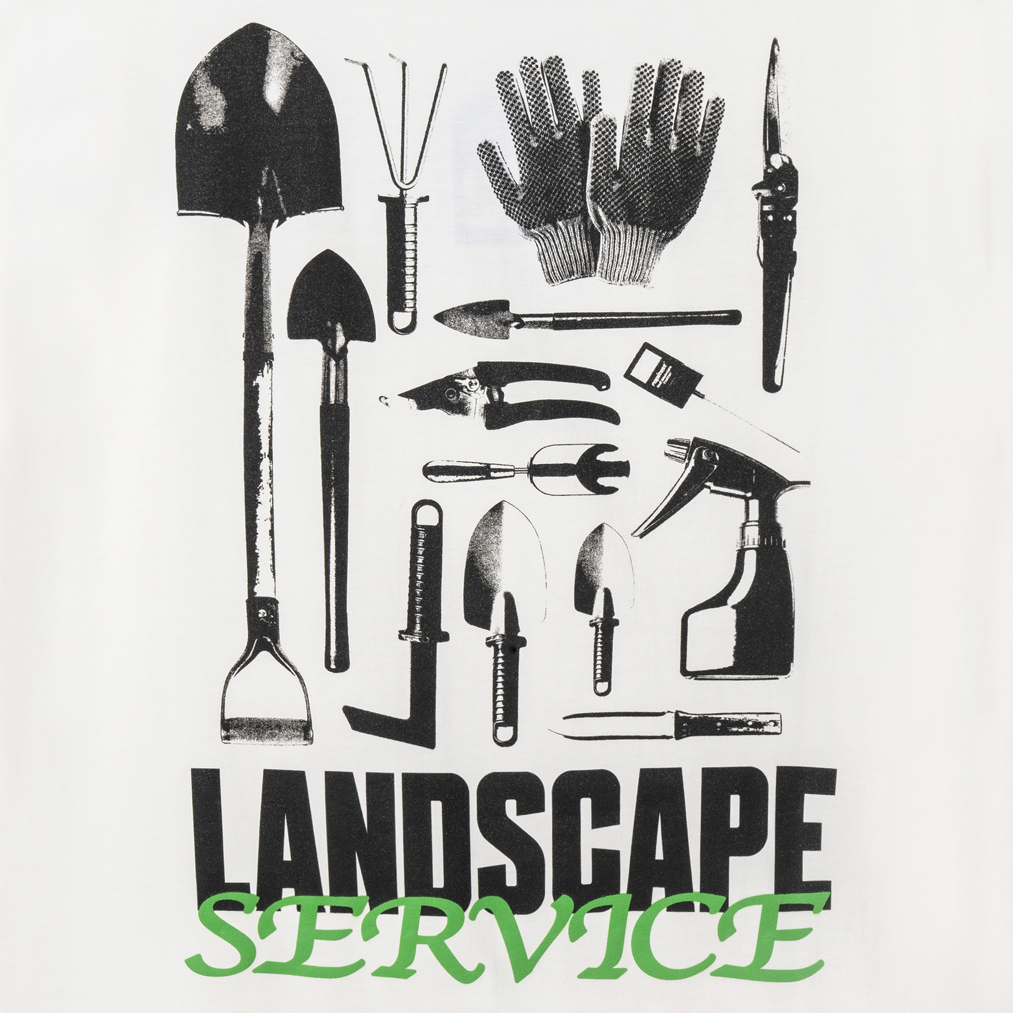 MARKET clothing brand LANDSCAPE SERVICE POCKET T-SHIRT. Find more graphic tees, hats, hoodies and more at MarketStudios.com. Formally Chinatown Market.