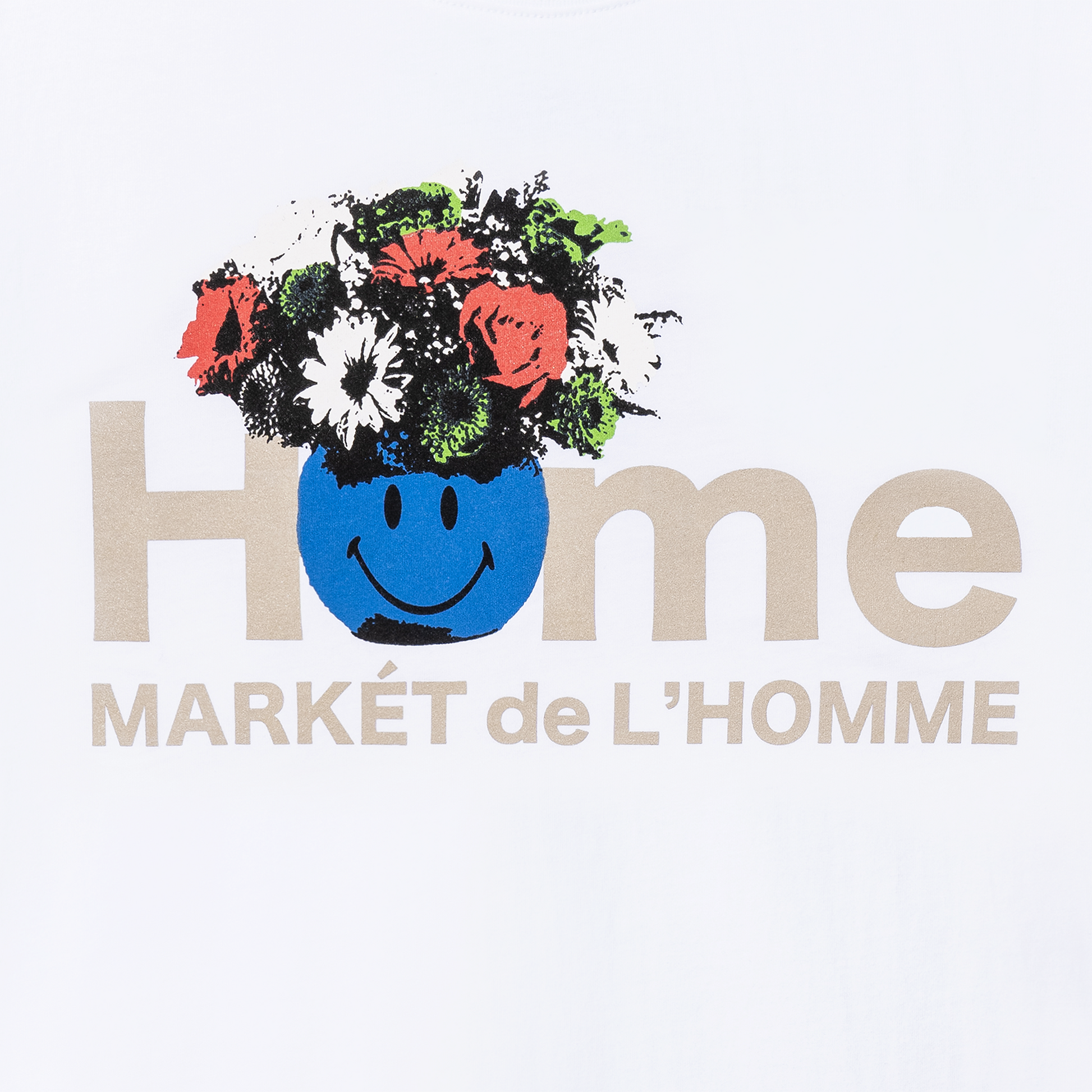 MARKET clothing brand SMILEY MARKET DE L'HOMME T-SHIRT. Find more graphic tees, hats, hoodies and more at MarketStudios.com. Formally Chinatown Market.