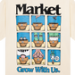 MARKET clothing brand GROW WITH US T-SHIRT. Find more graphic tees, hats, hoodies and more at MarketStudios.com. Formally Chinatown Market.