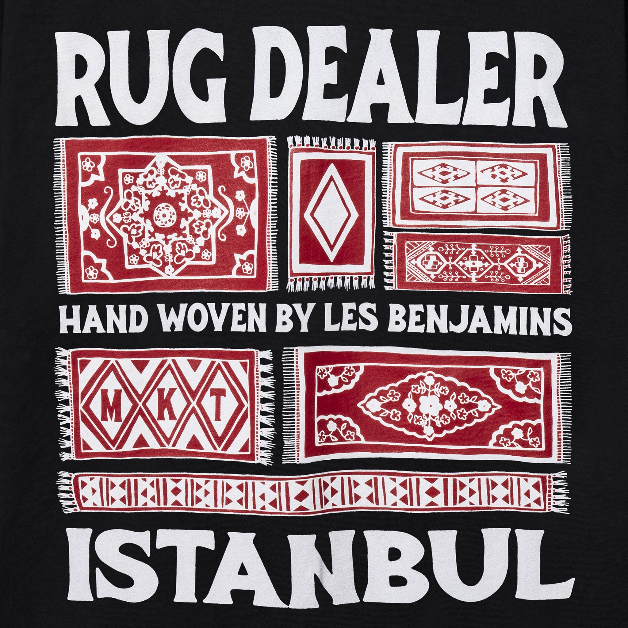 MARKET clothing brand RUG DEALER ISTANBUL T-SHIRT. Find more graphic tees, hats, hoodies and more at MarketStudios.com. Formally Chinatown Market.