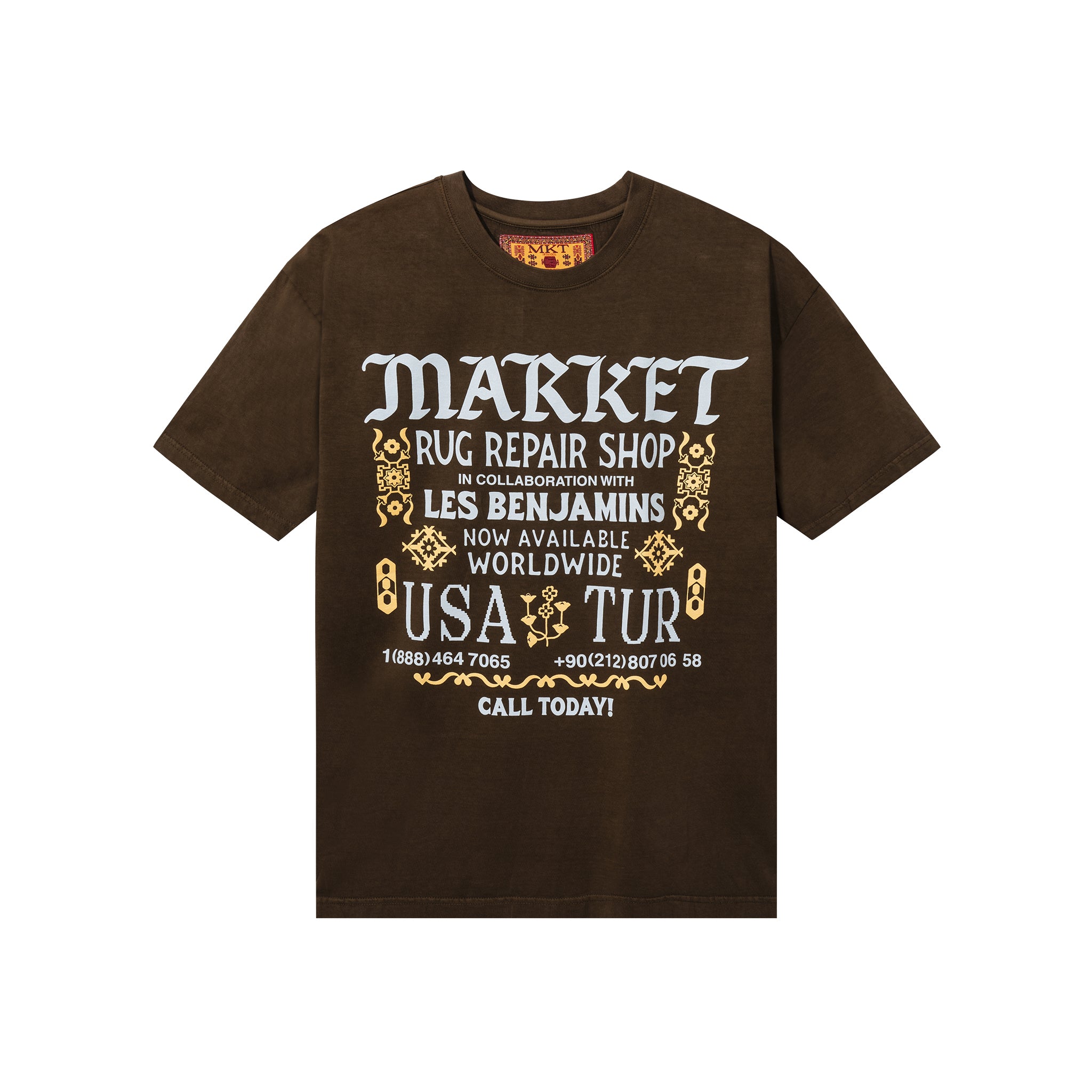 MARKET clothing brand REPAIR SHOP T-SHIRT. Find more graphic tees, hats, hoodies and more at MarketStudios.com. Formally Chinatown Market.