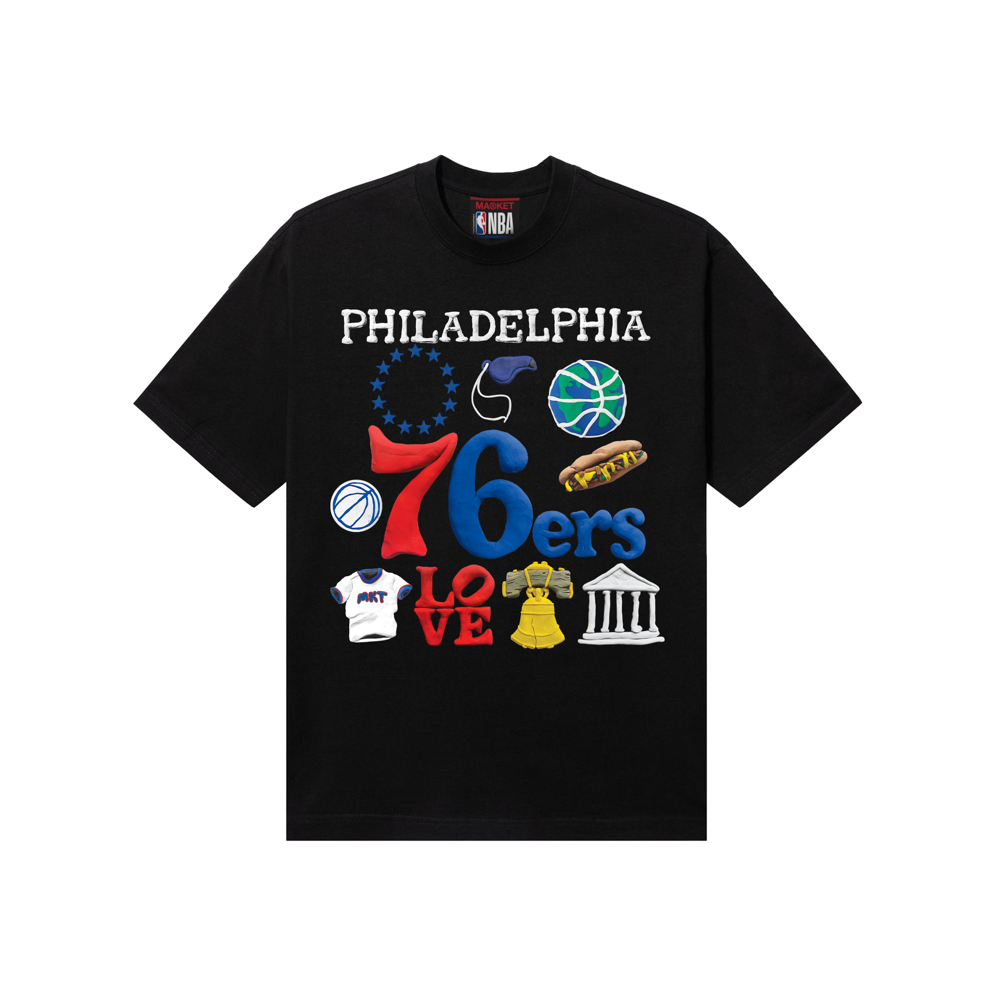 MARKET 76ERS T SHIRT