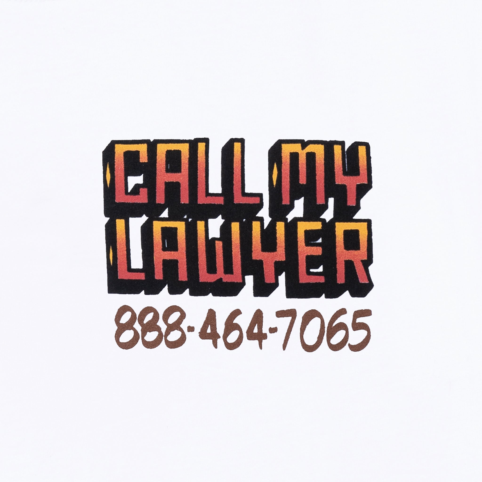 MARKET clothing brand CALL MY LAWYER SIGN T-SHIRT. Find more graphic tees, hats, hoodies and more at MarketStudios.com. Formally Chinatown Market.