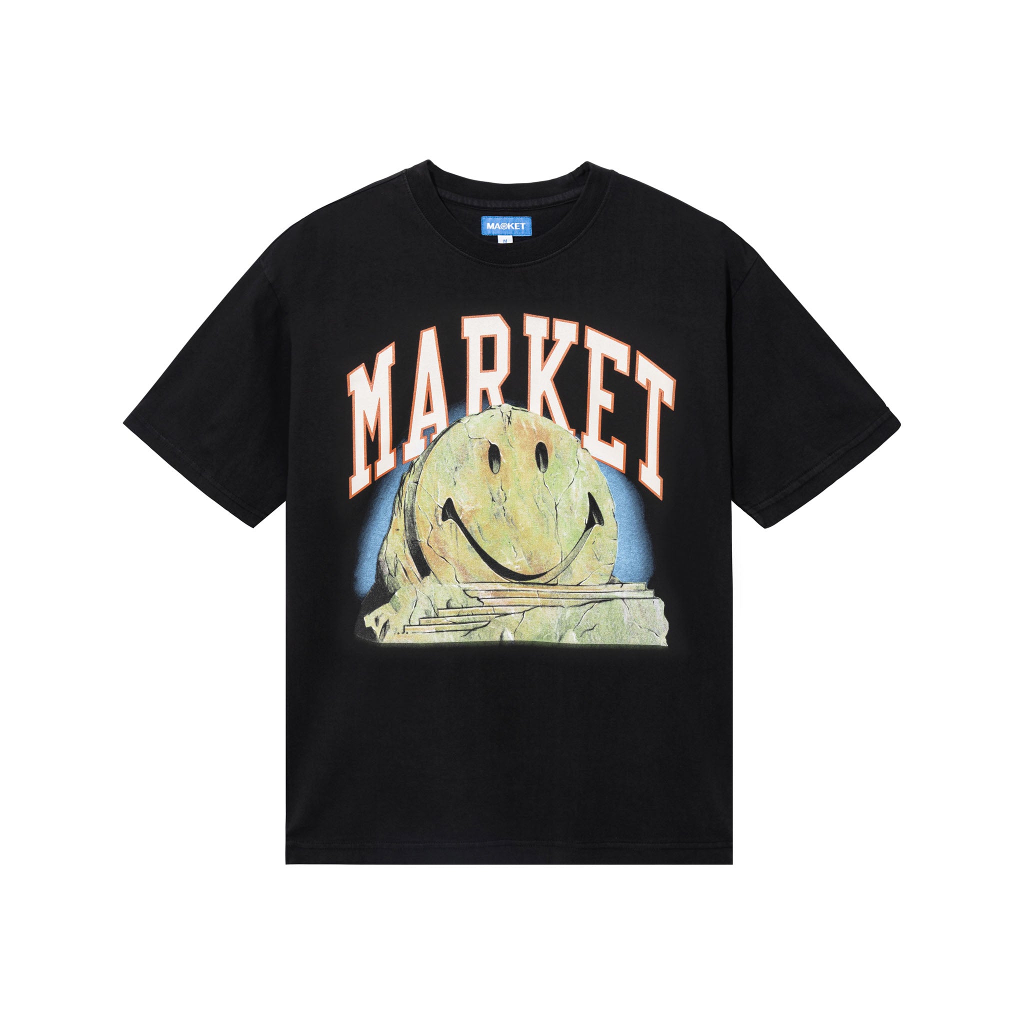 MARKET clothing brand SMILEY OUT OF BODY T-SHIRT. Find more graphic tees, hats, hoodies and more at MarketStudios.com. Formally Chinatown Market.