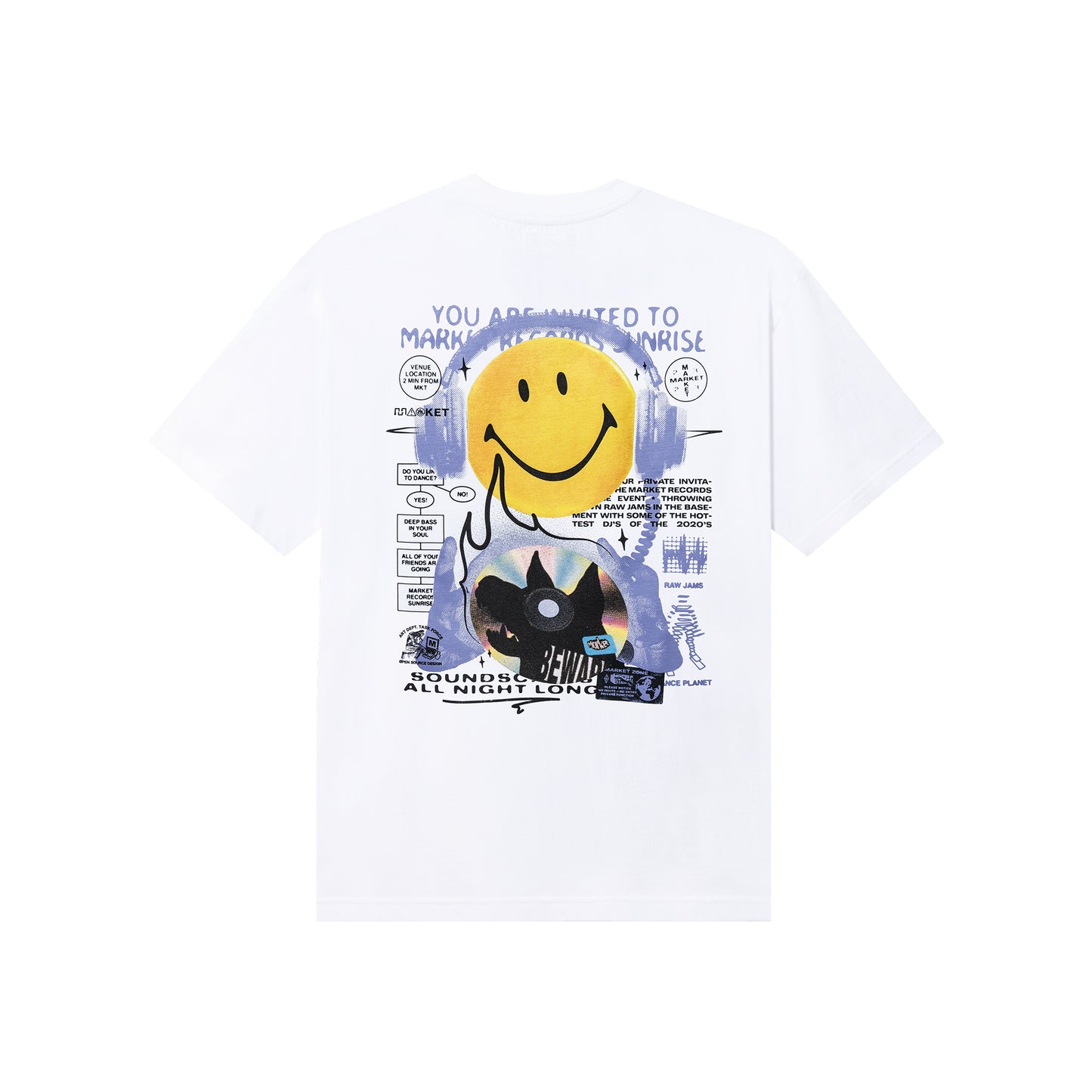SMILEY AFTERHOURS T-SHIRT