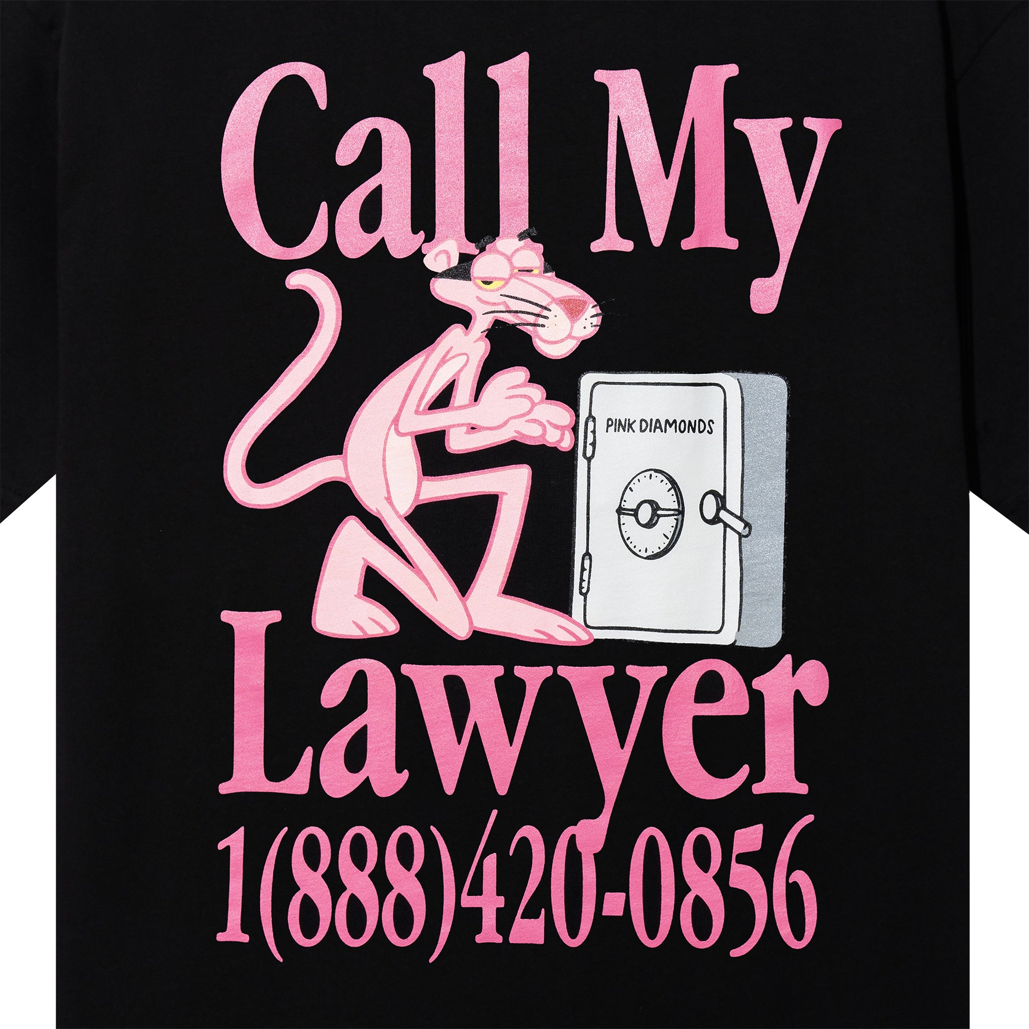 MARKET clothing brand PINK PANTHER CALL MY LAWYER T-SHIRT. Find more graphic tees, hats, hoodies and more at MarketStudios.com. Formally Chinatown Market.