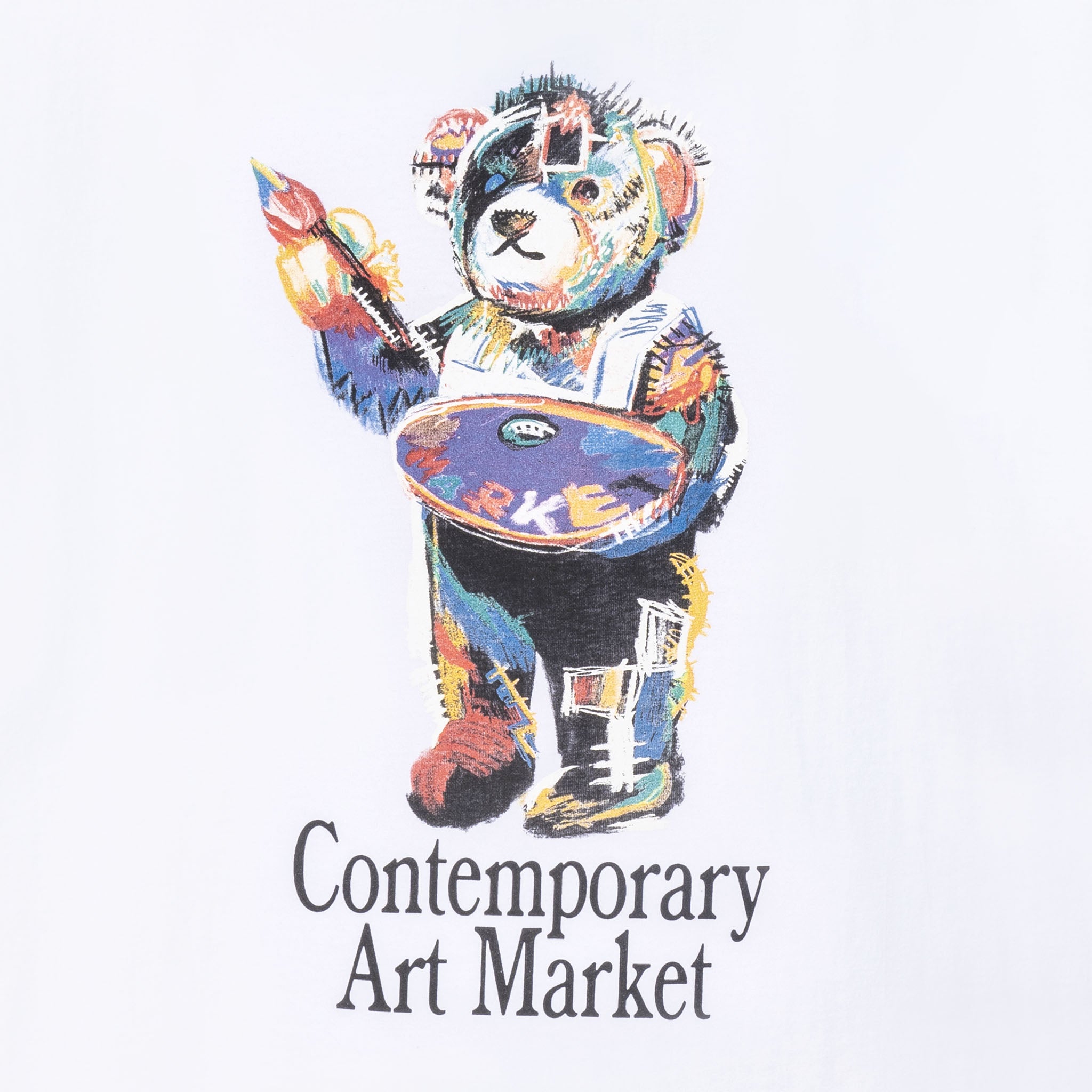 MARKET clothing brand ART MARKET BEAR T-SHIRT. Find more graphic tees, hats, hoodies and more at MarketStudios.com. Formally Chinatown Market.