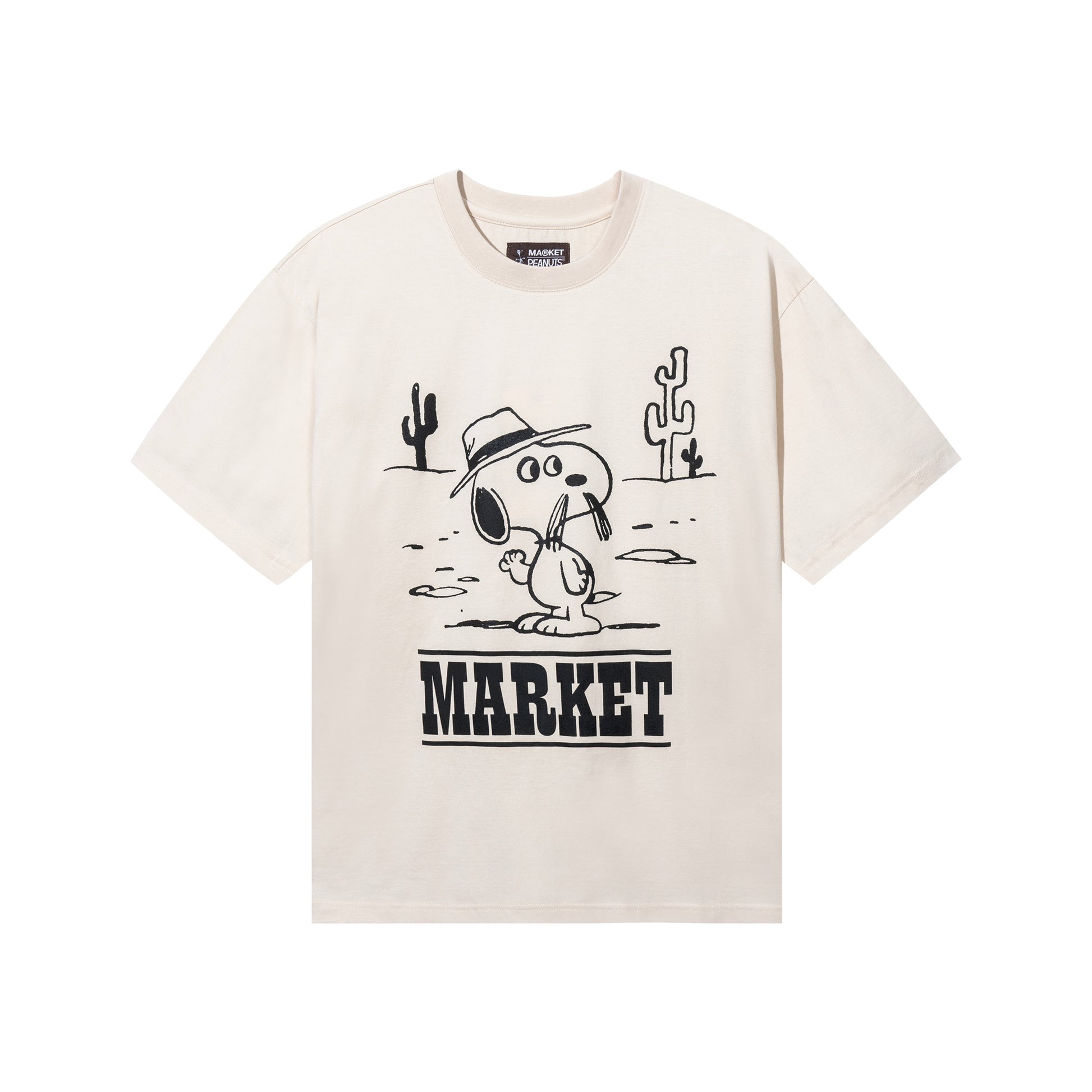 MARKET clothing brand PEANUTS NEEDLES T-SHIRT. Find more graphic tees and hoodies at MarketStudios.com. Formally Chinatown Market.