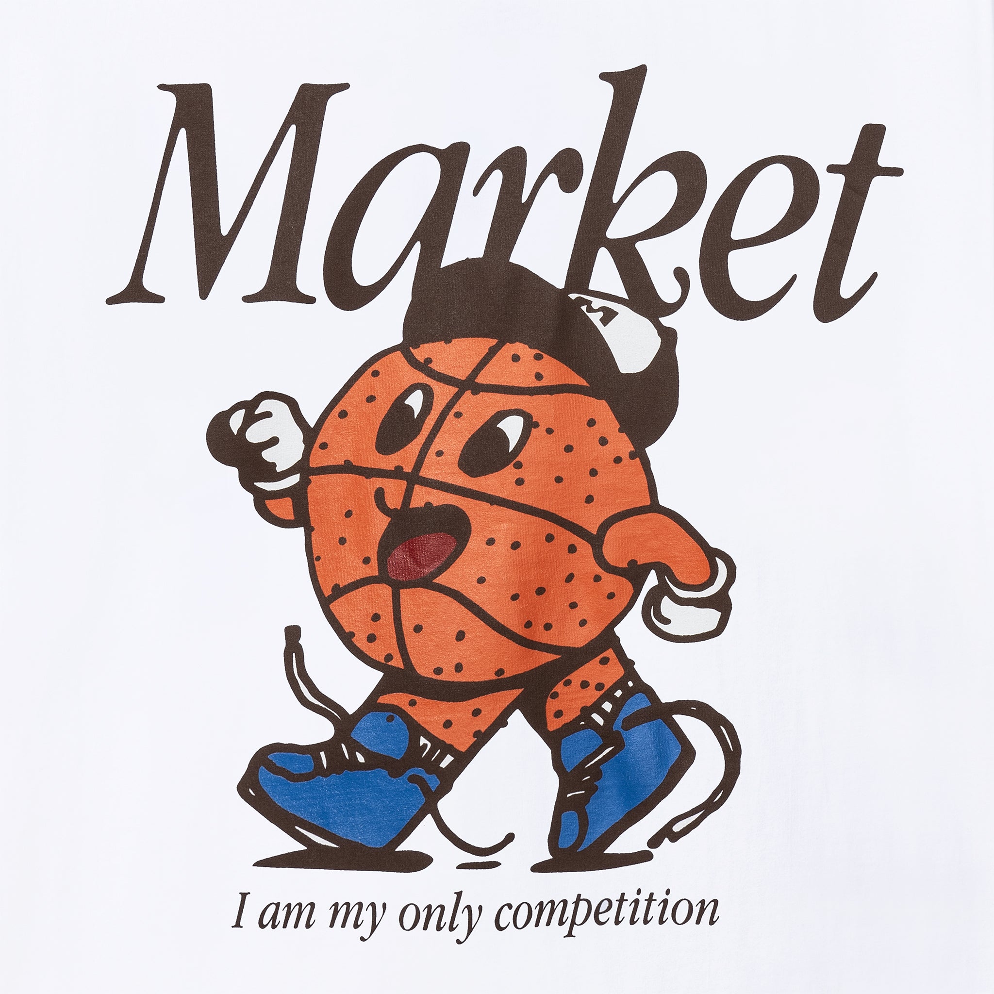 MARKET clothing brand ONE ON ONE T-SHIRT. Find more graphic tees, hats, hoodies and more at MarketStudios.com. Formally Chinatown Market.