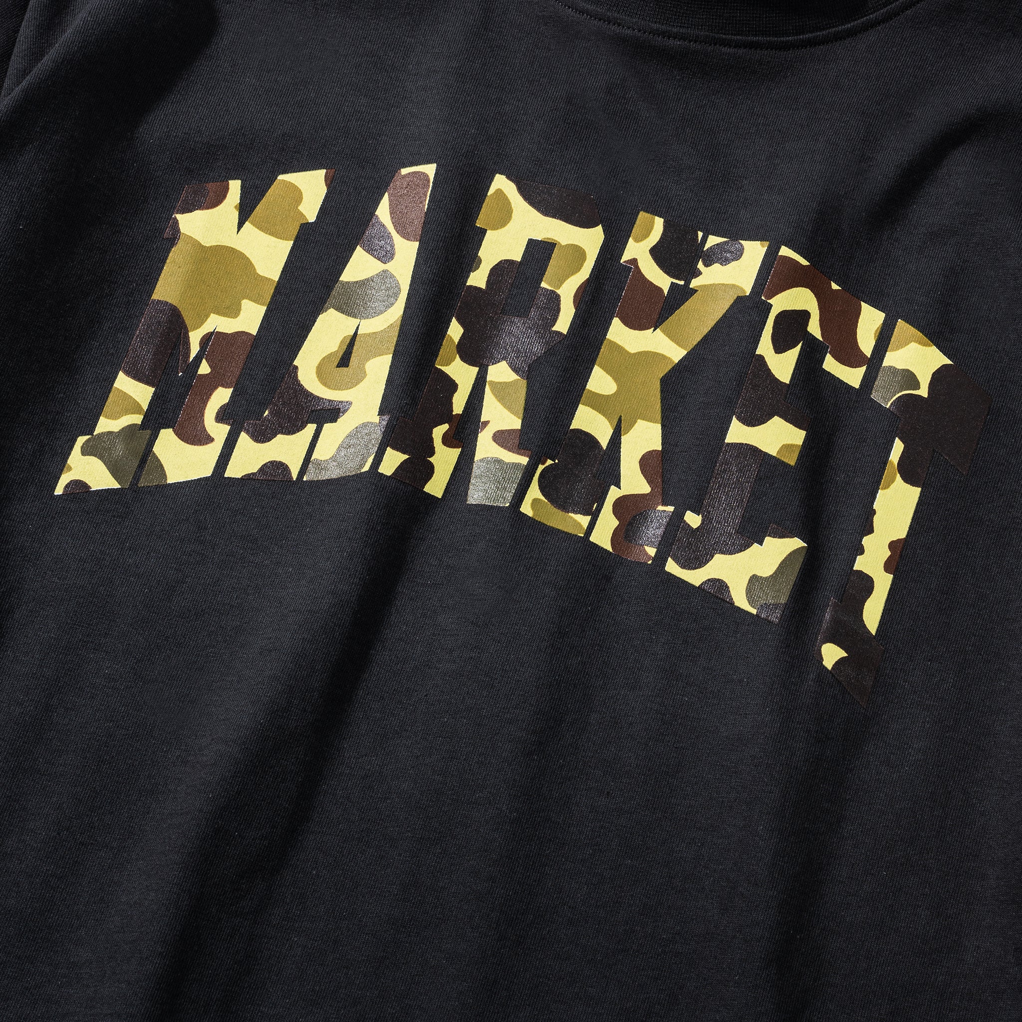 MARKET clothing brand DUCK CAMO ARC T-SHIRT. Find more graphic tees, hats, hoodies and more at MarketStudios.com. Formally Chinatown Market.
